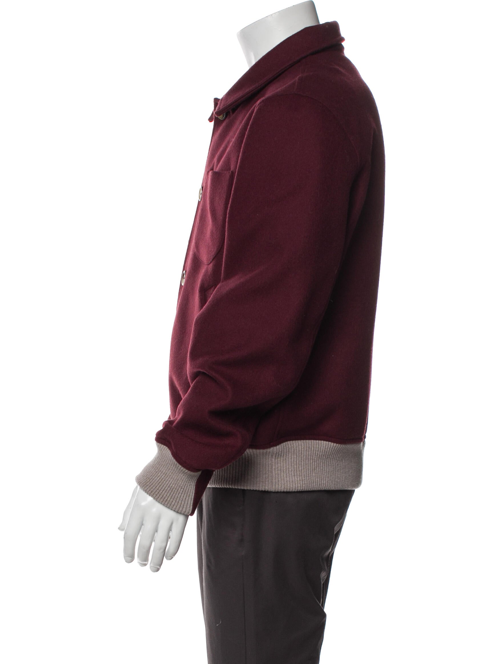 Brunello Cucinelli Wool Varsity Jacket