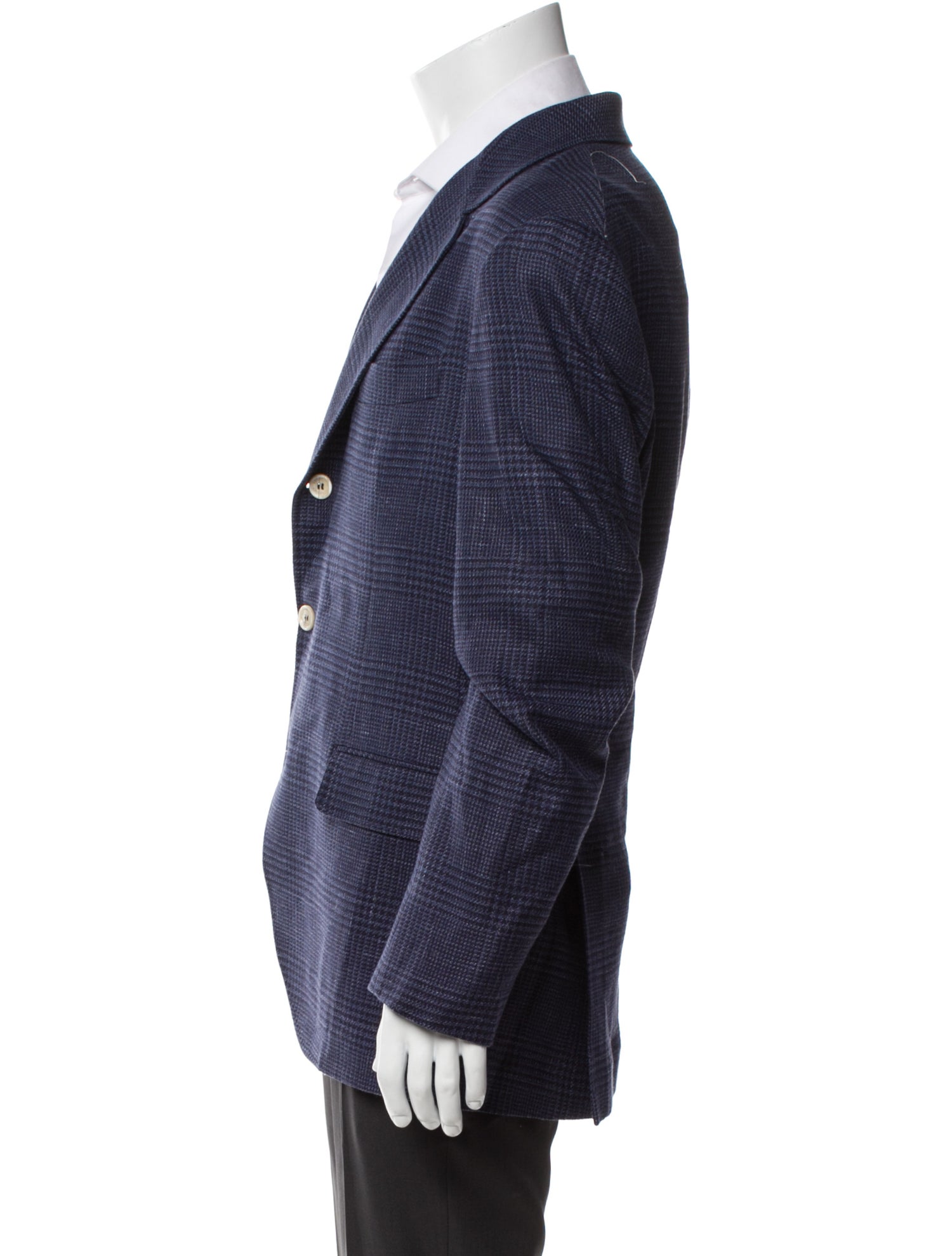 Brunello Cucinelli Houndstooth Print Blazer w/ Tags