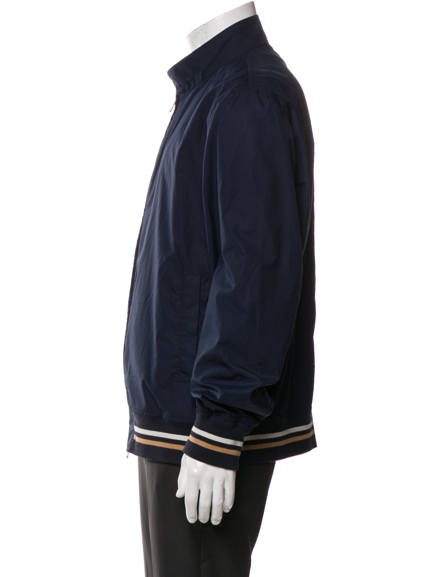 Brunello Cucinelli Striped Windbreaker