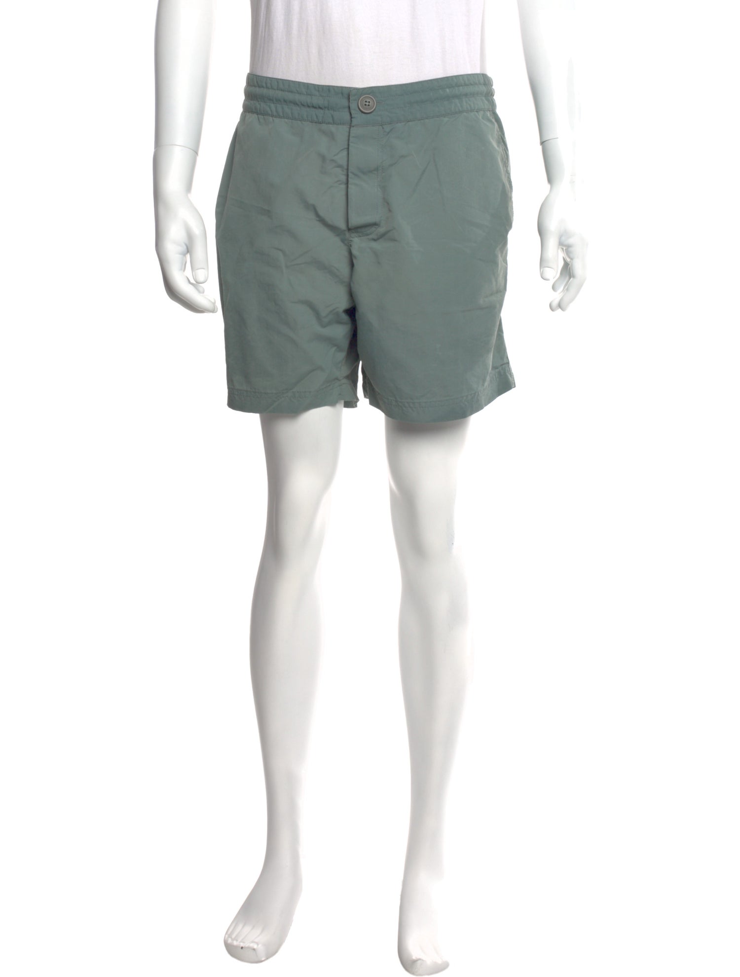 Brunello Cucinelli Embroidered Accent Swim Trunks