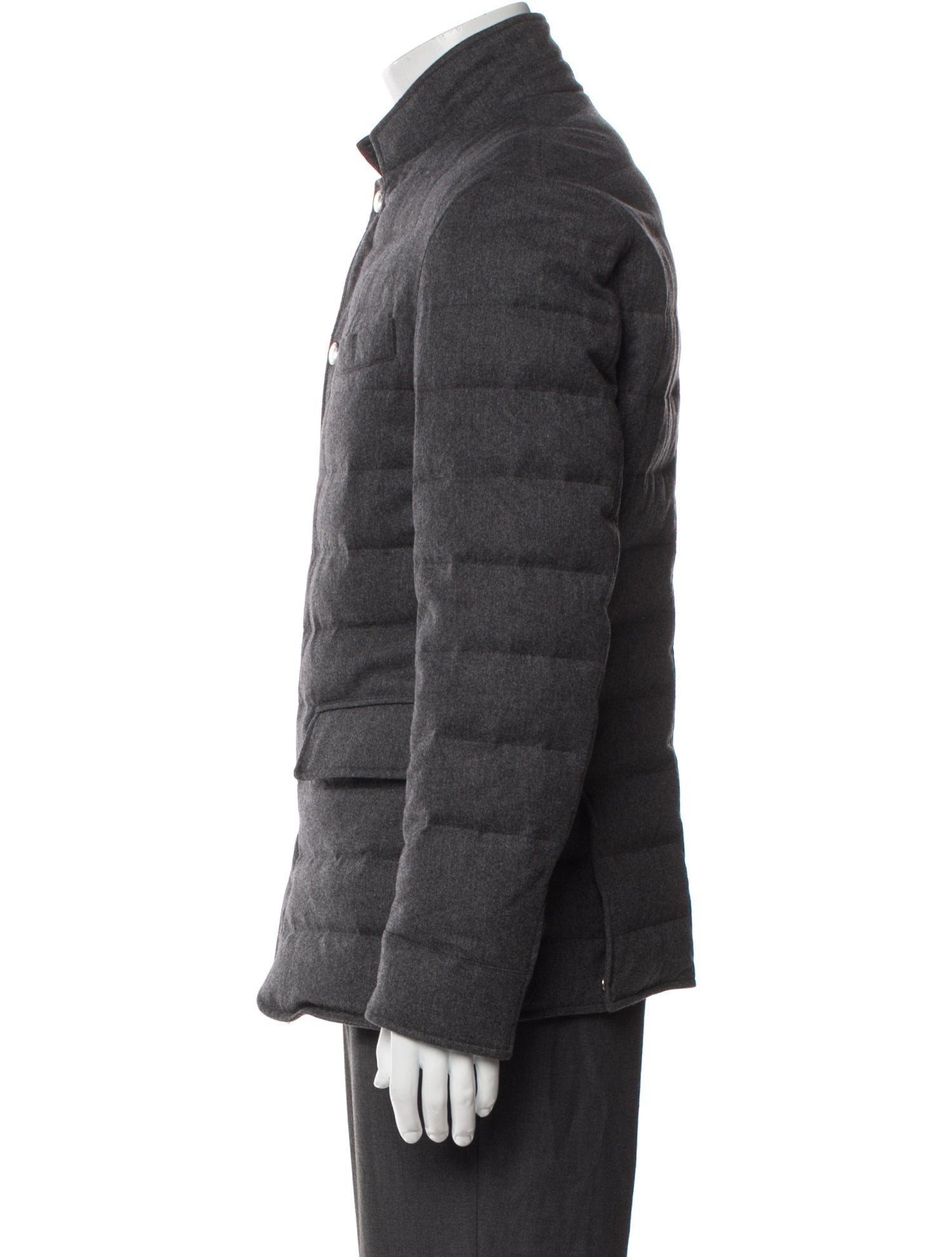Brunello Cucinelli Wool Puffer Coat
