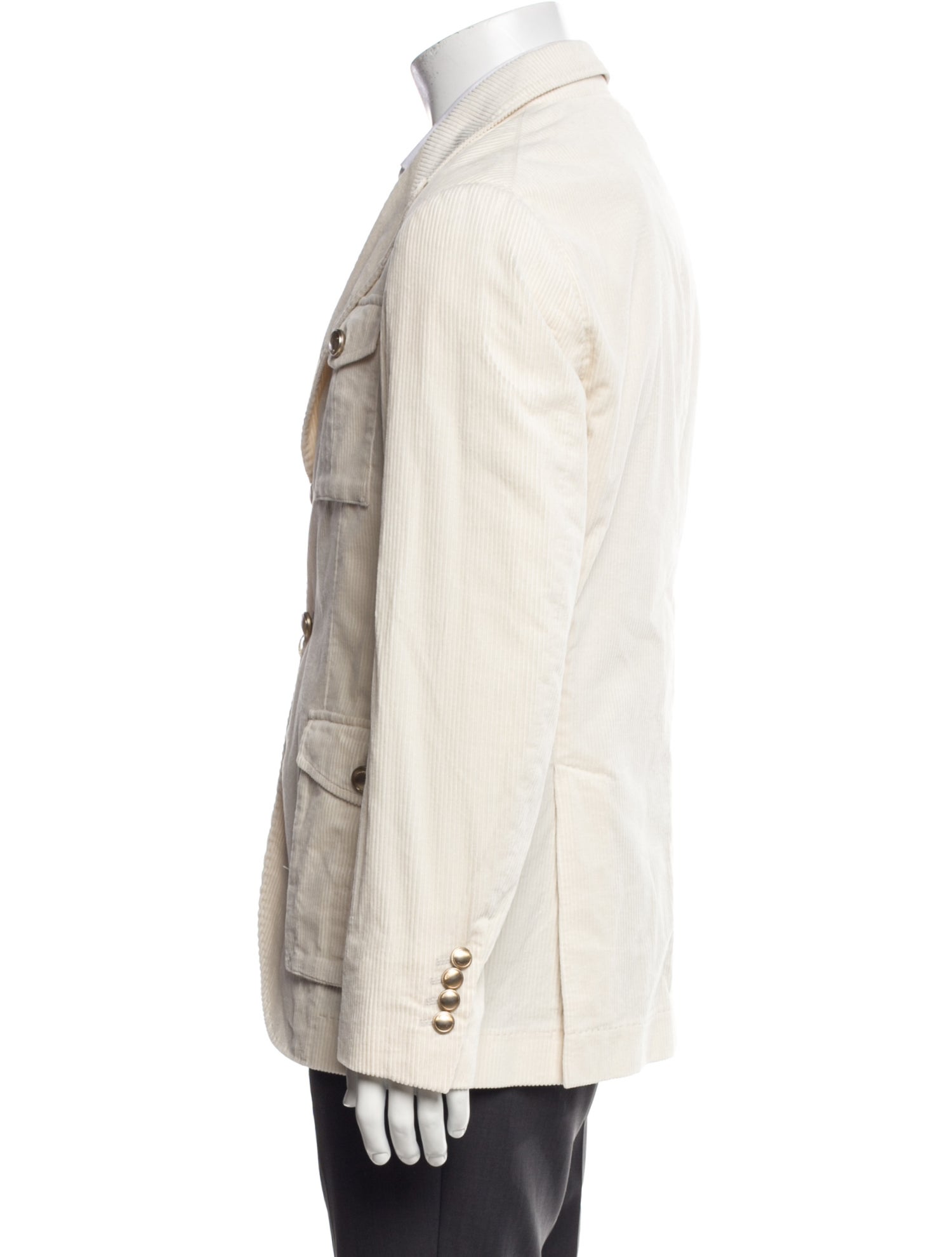 Brunello Cucinelli Corduroy Textured Blazer