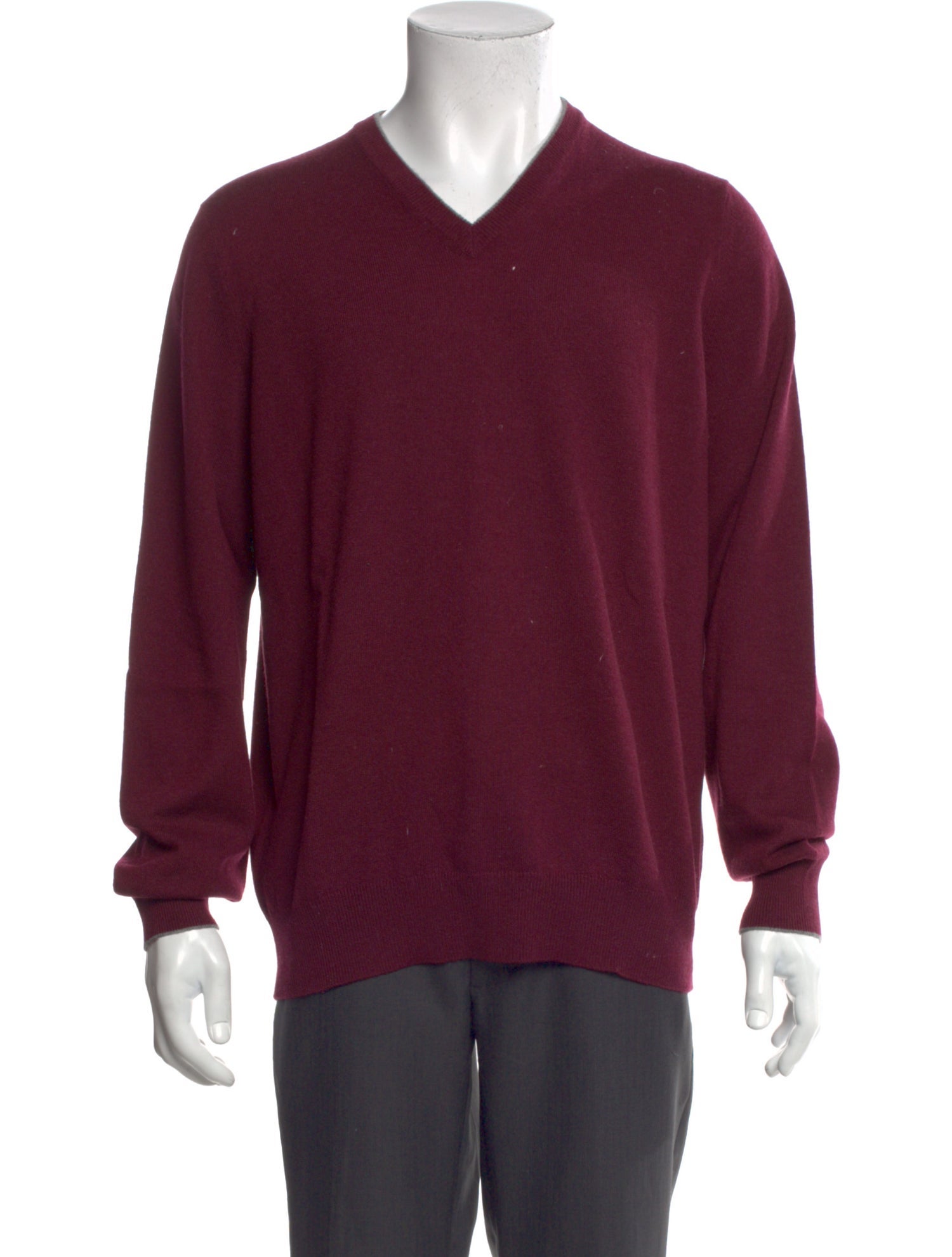 Brunello Cucinelli Cashmere V-Neck Pullover