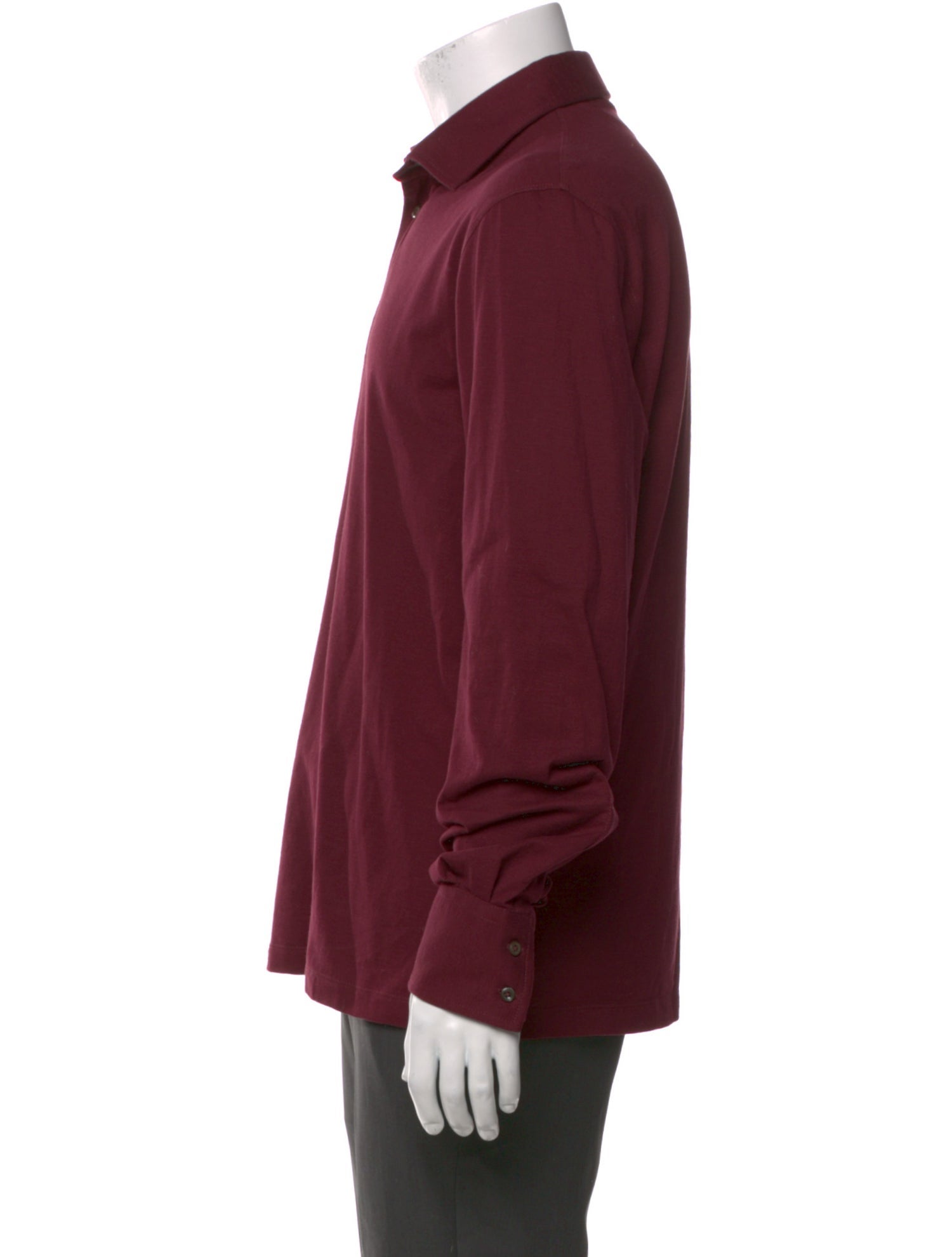 Brunello Cucinelli Collar Long Sleeve Polo Shirt w/ Tags