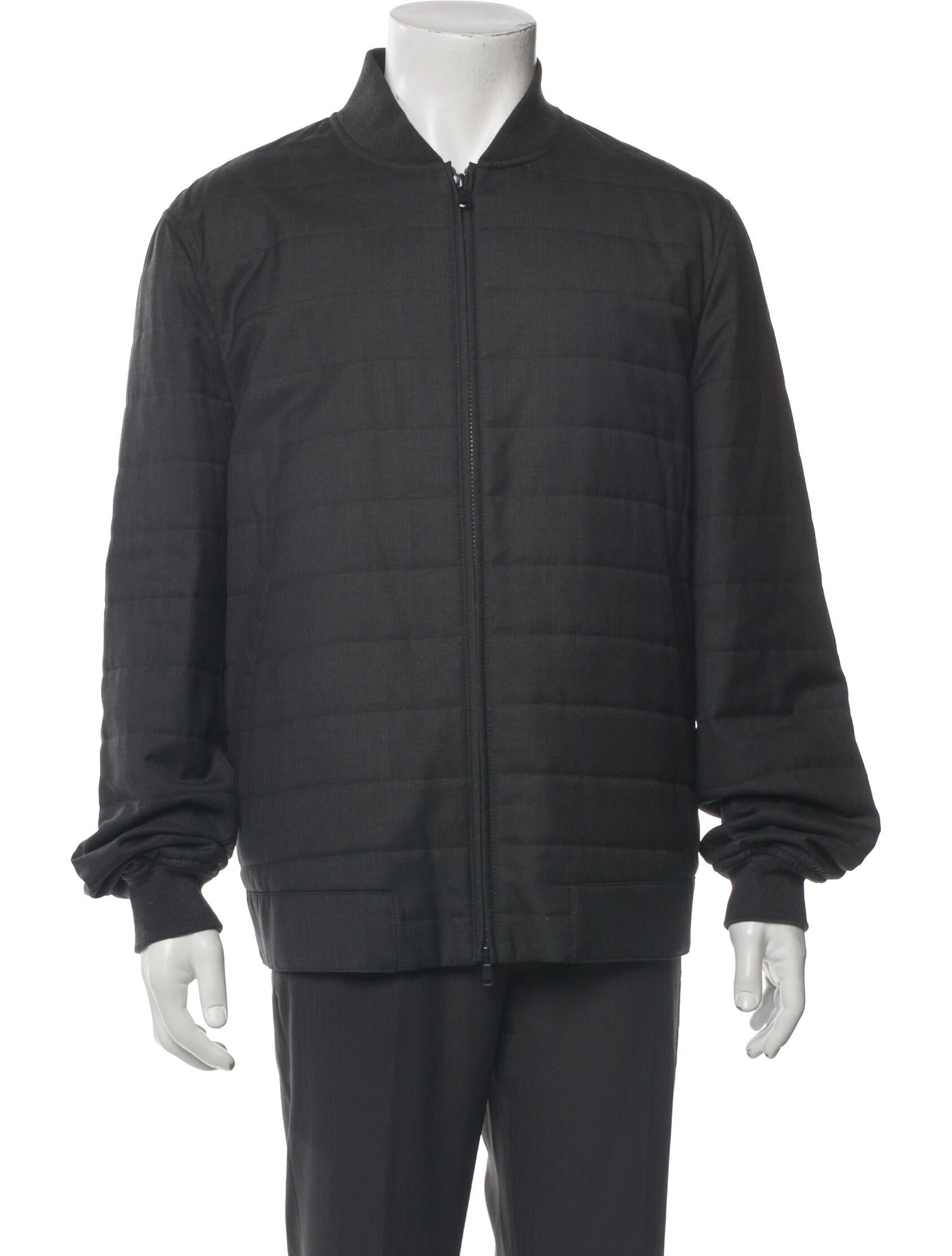 Brunello Cucinelli Wool Bomber Jacket