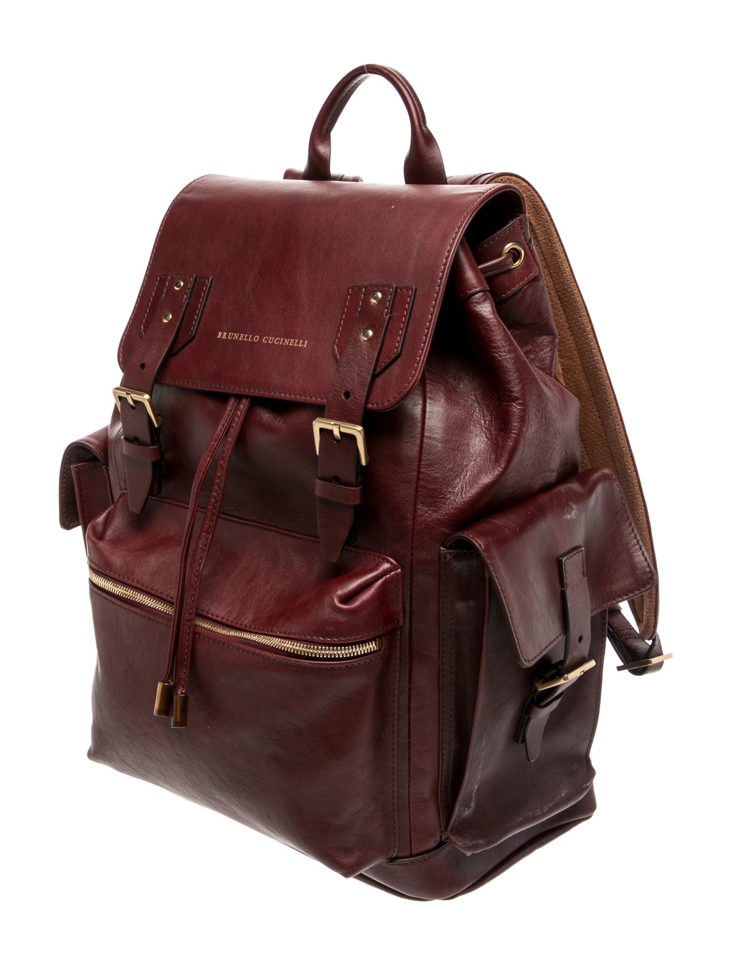 Brunello Cucinelli Leather Backpack