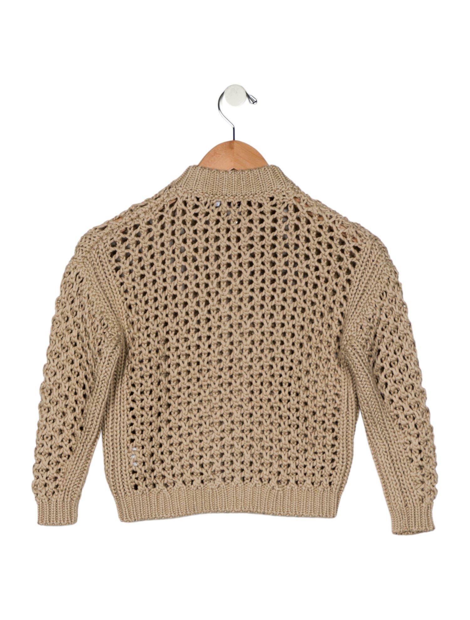 Brunello Cucinelli Kids Unisex Braided Sweater