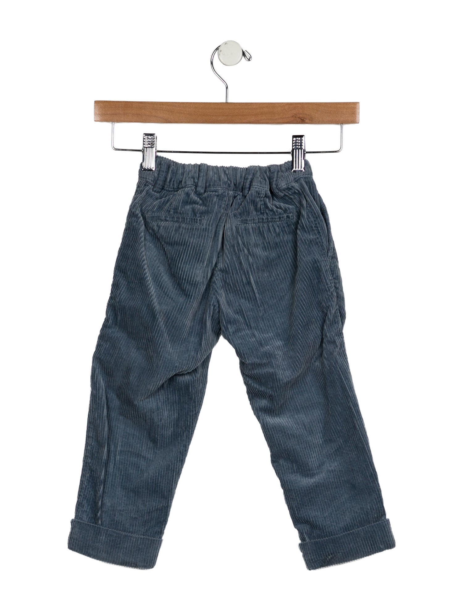 Brunello Cucinelli Toddler Boys Button Closure Corduroy Pants