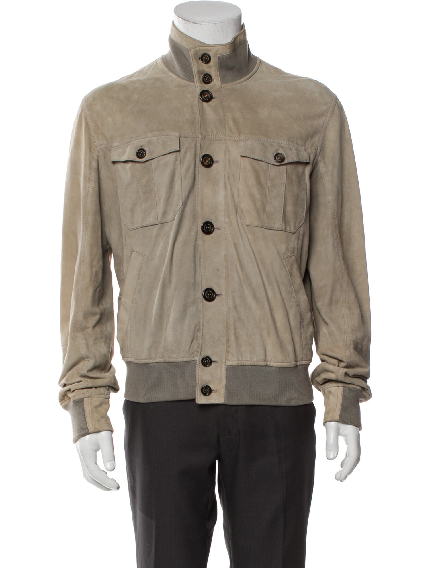 Brunello Cucinelli Leather Utility Jacket
