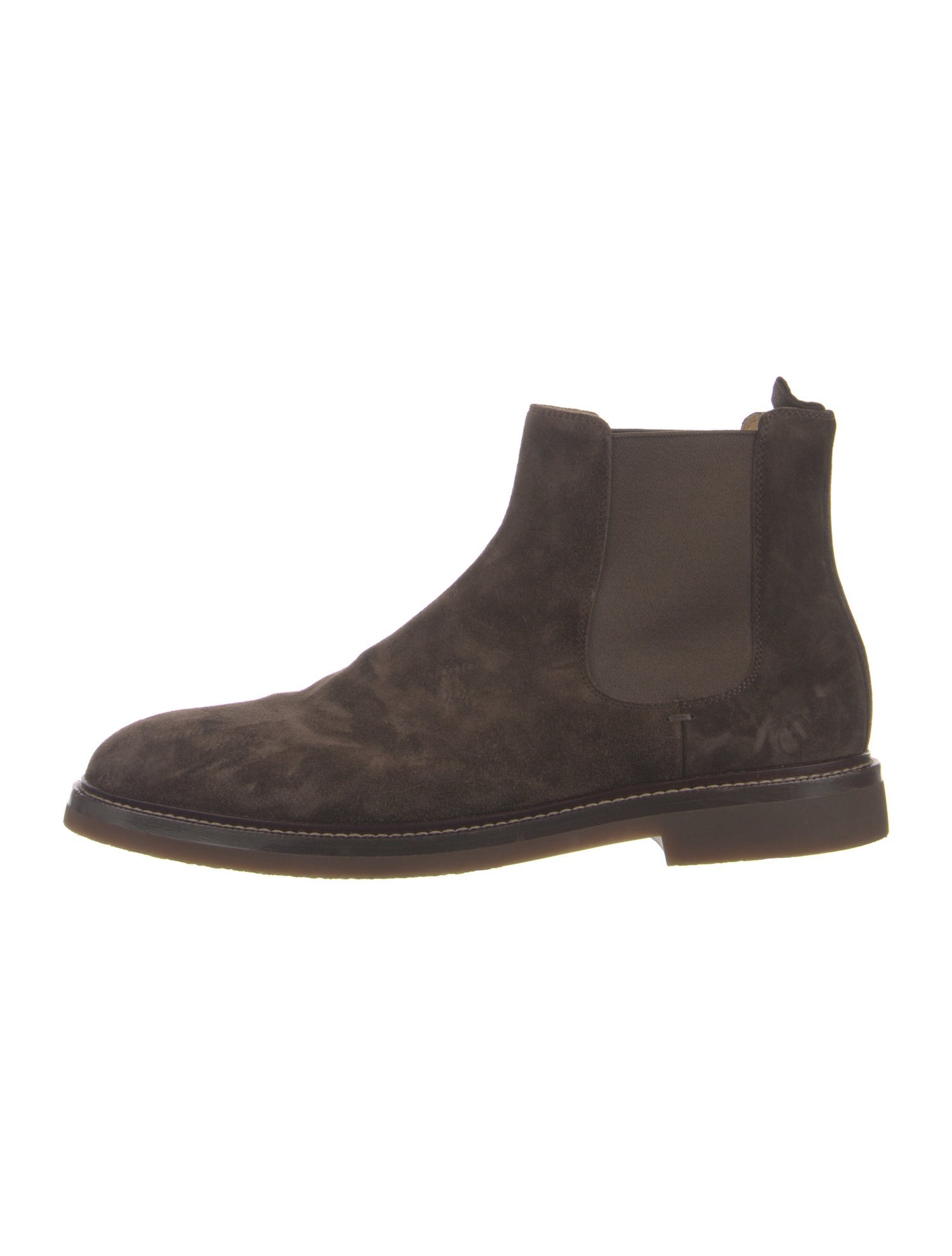Brunello Cucinelli Suede Chelsea Boots