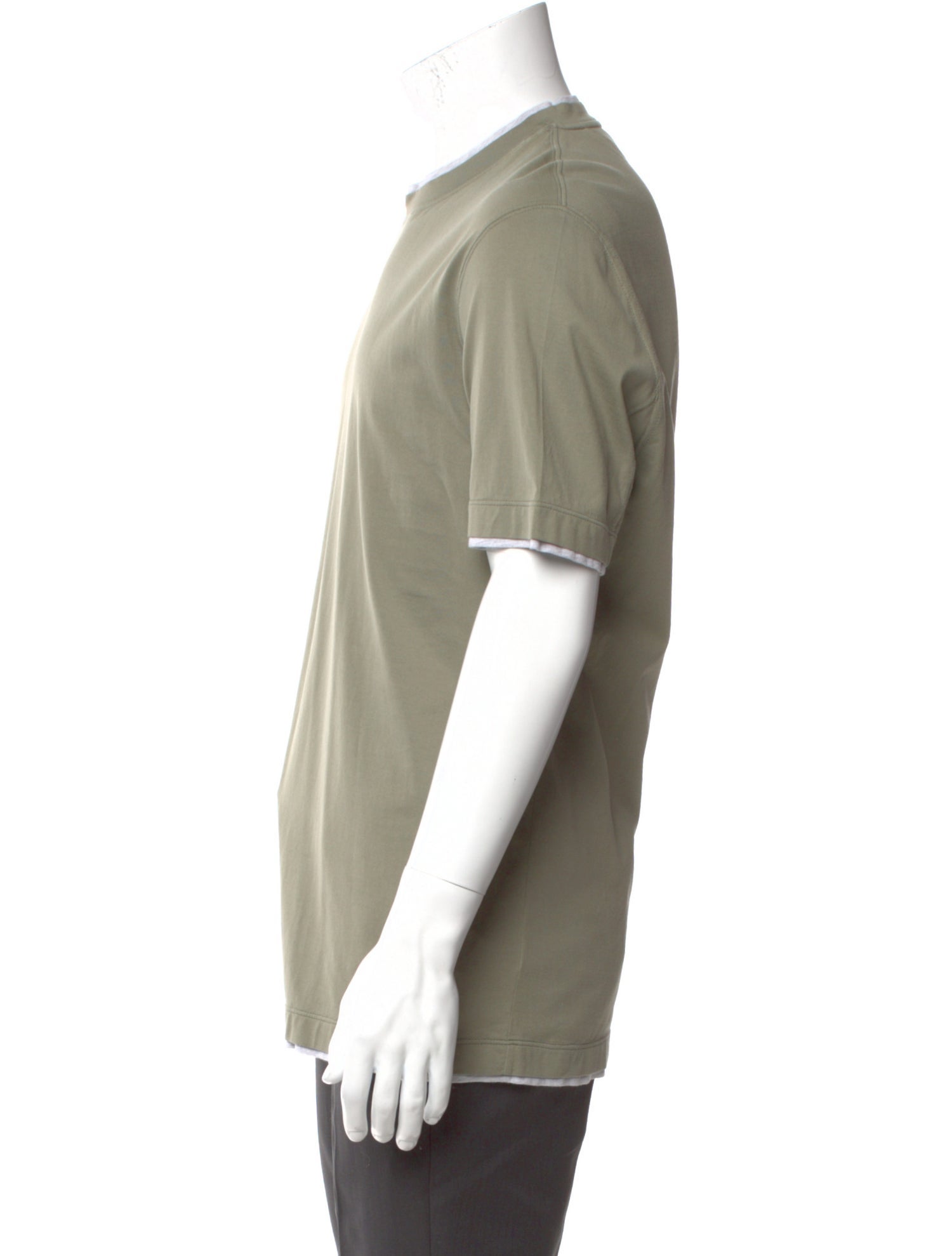 Brunello Cucinelli Crew Neck Short Sleeve T-Shirt