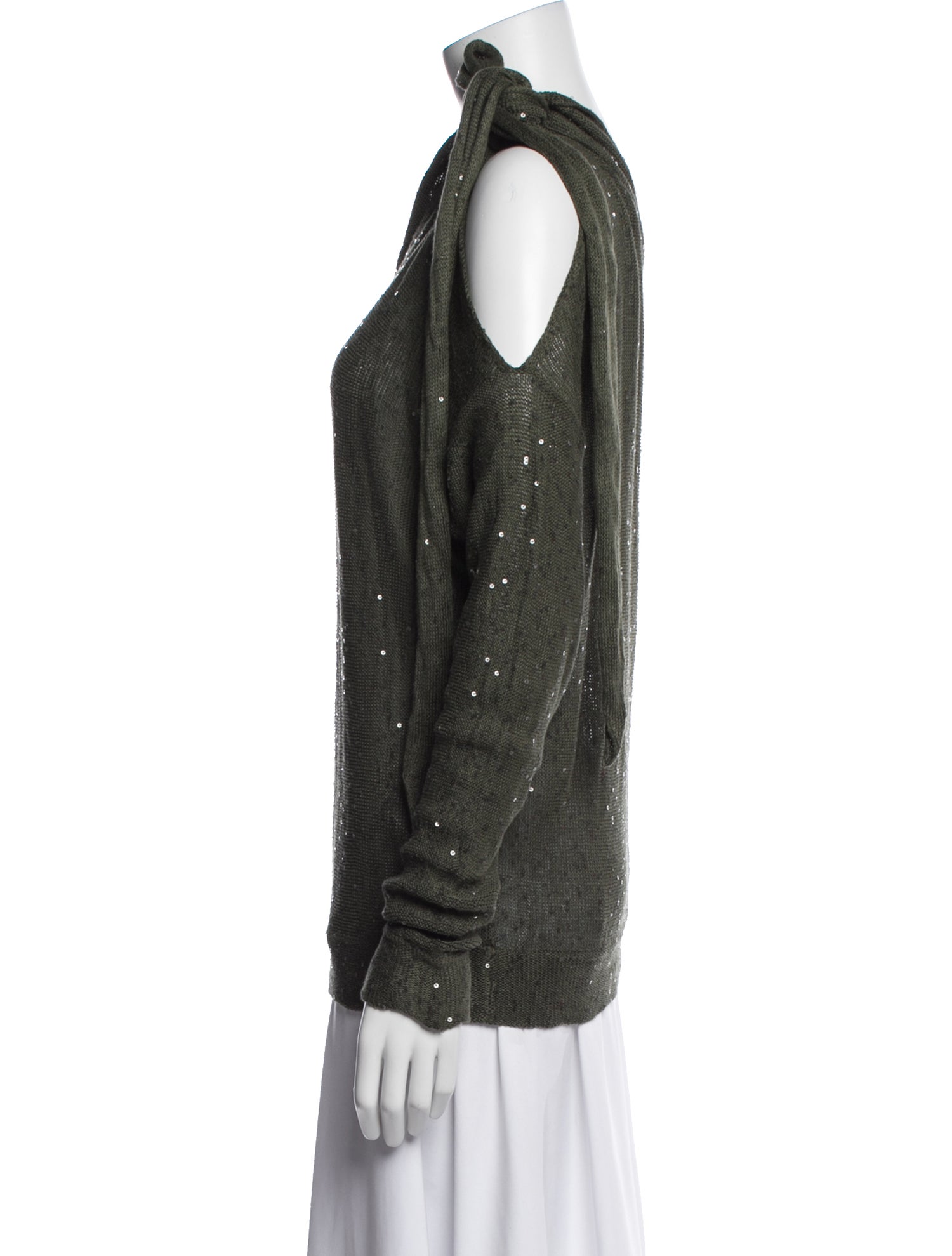 Brunello Cucinelli Linen Patterned Top