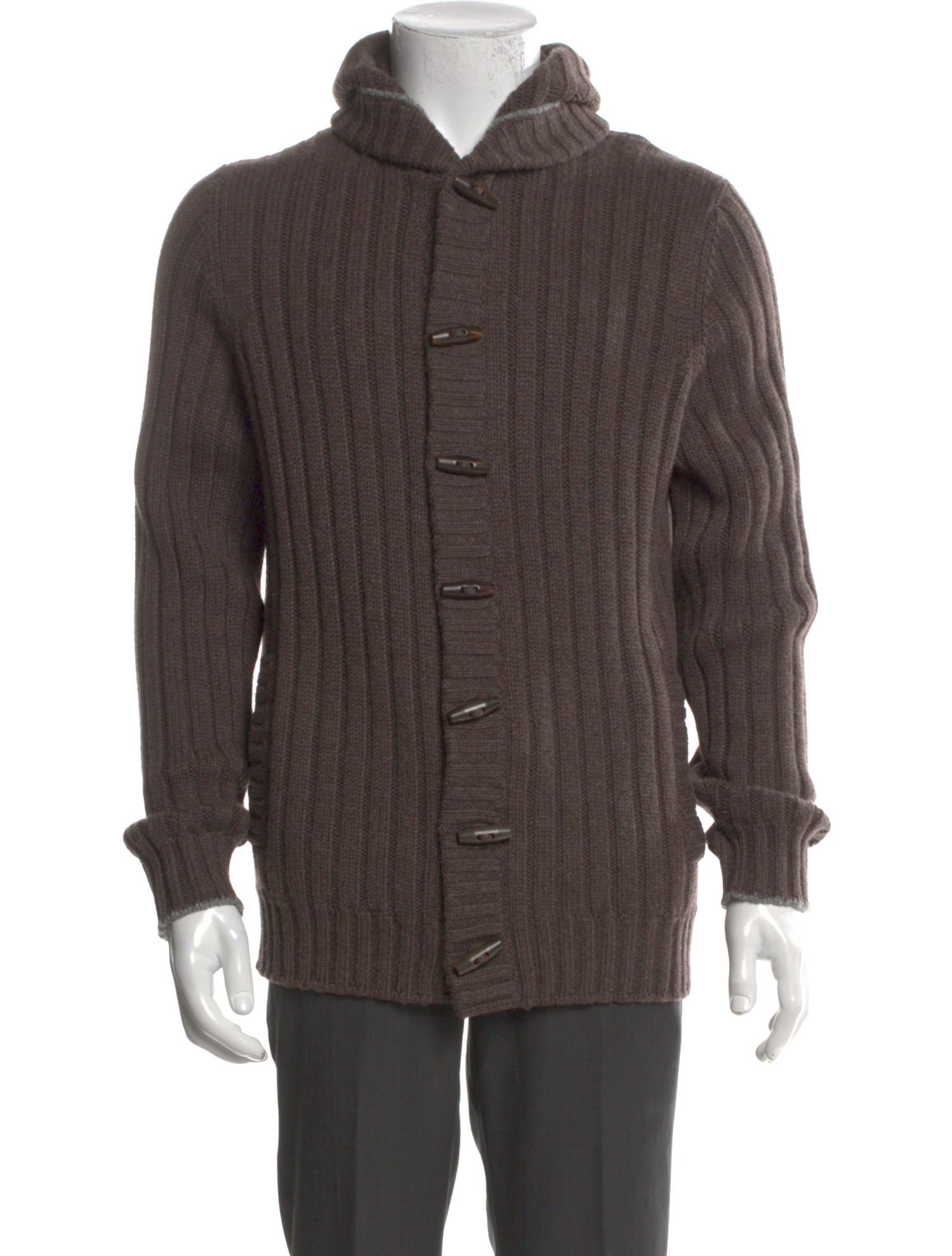 Brunello Cucinelli Cashmere Mock Neck Cardigan