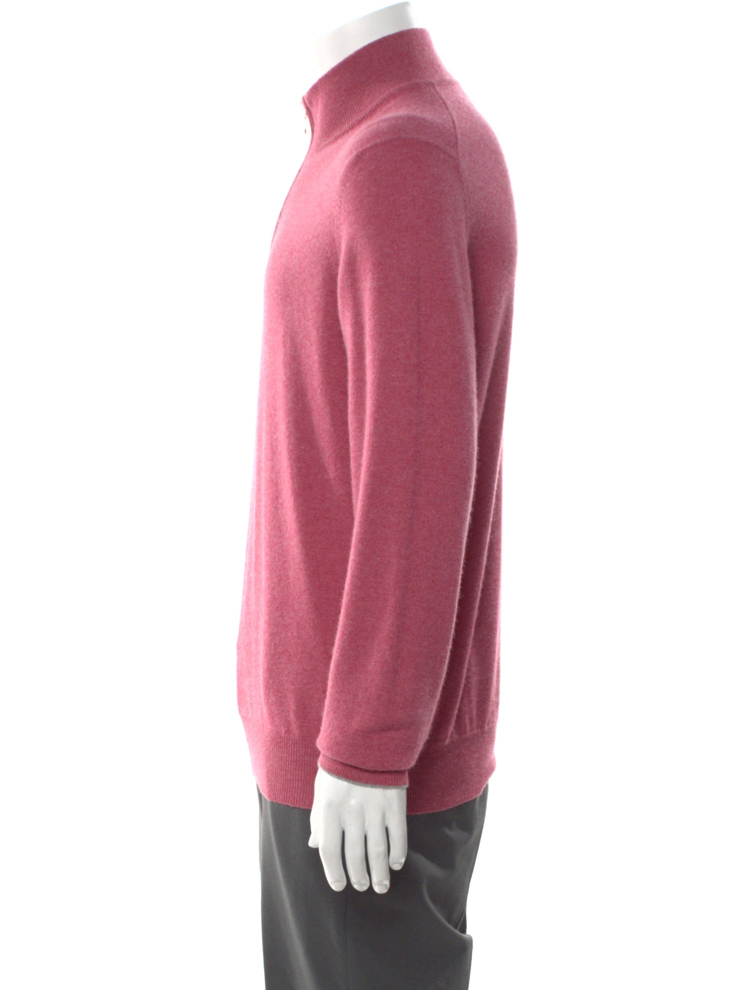 Brunello Cucinelli Cashmere Turtleneck Polo Sweater