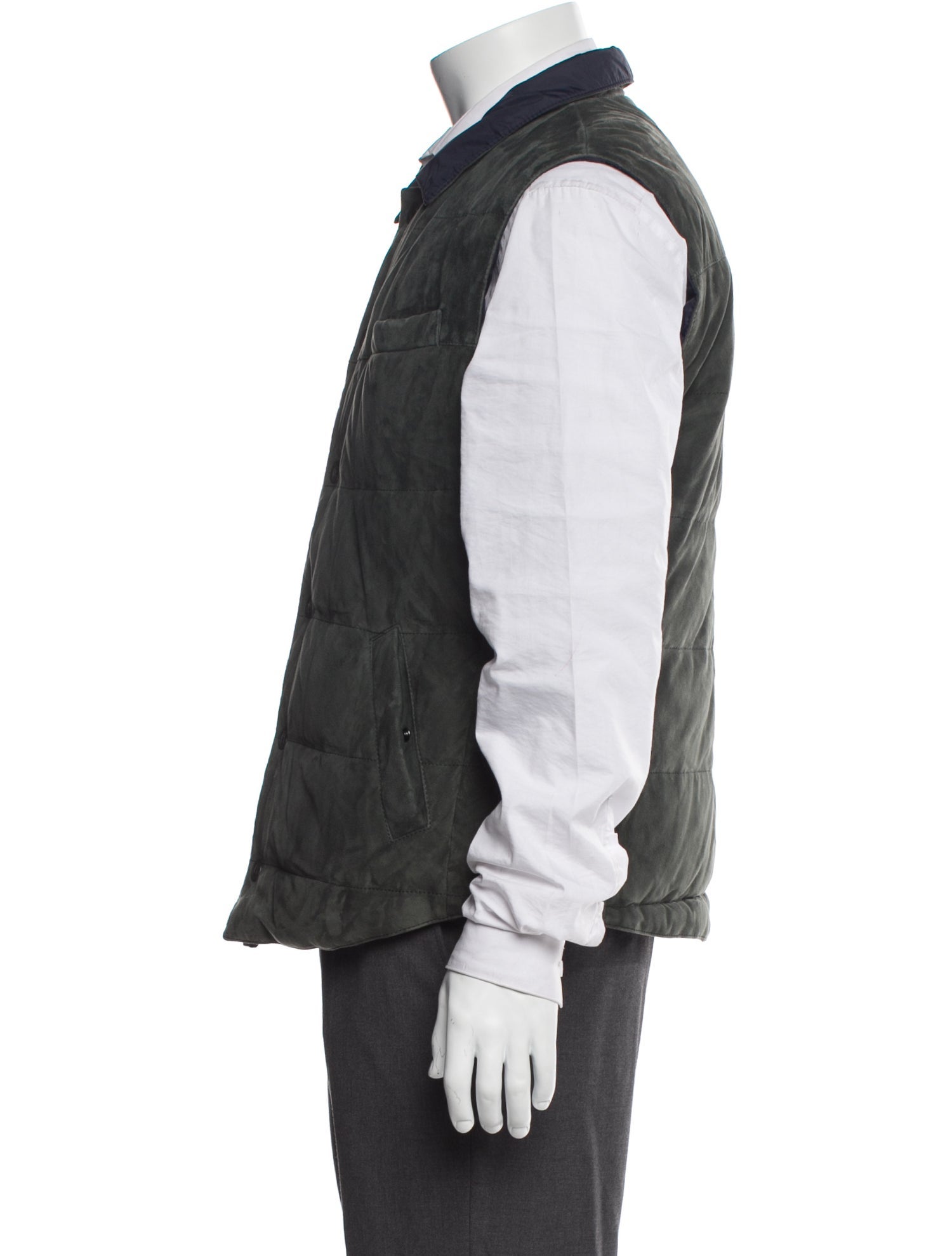 Brunello Cucinelli Leather Vest