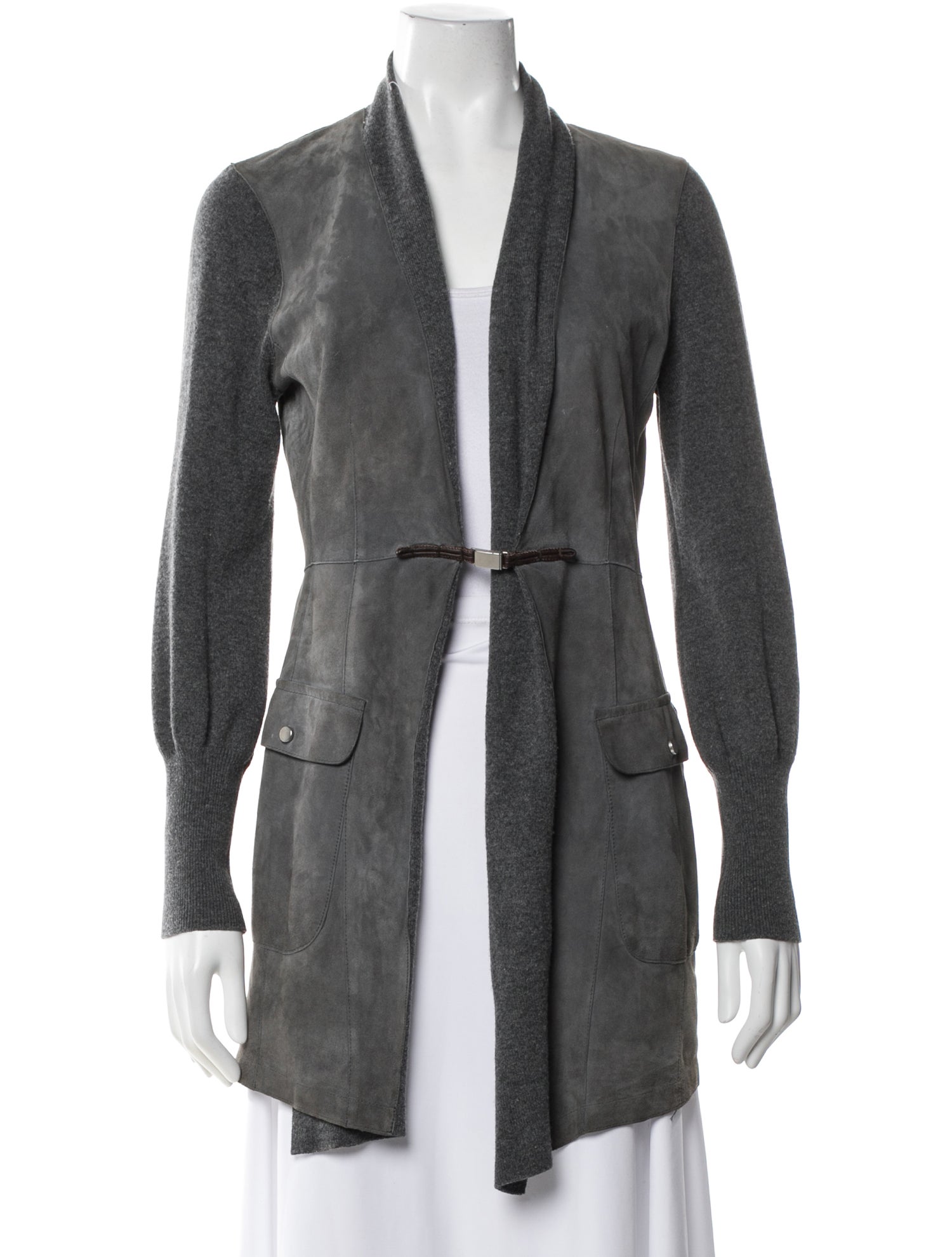 Brunello Cucinelli Leather Sweater