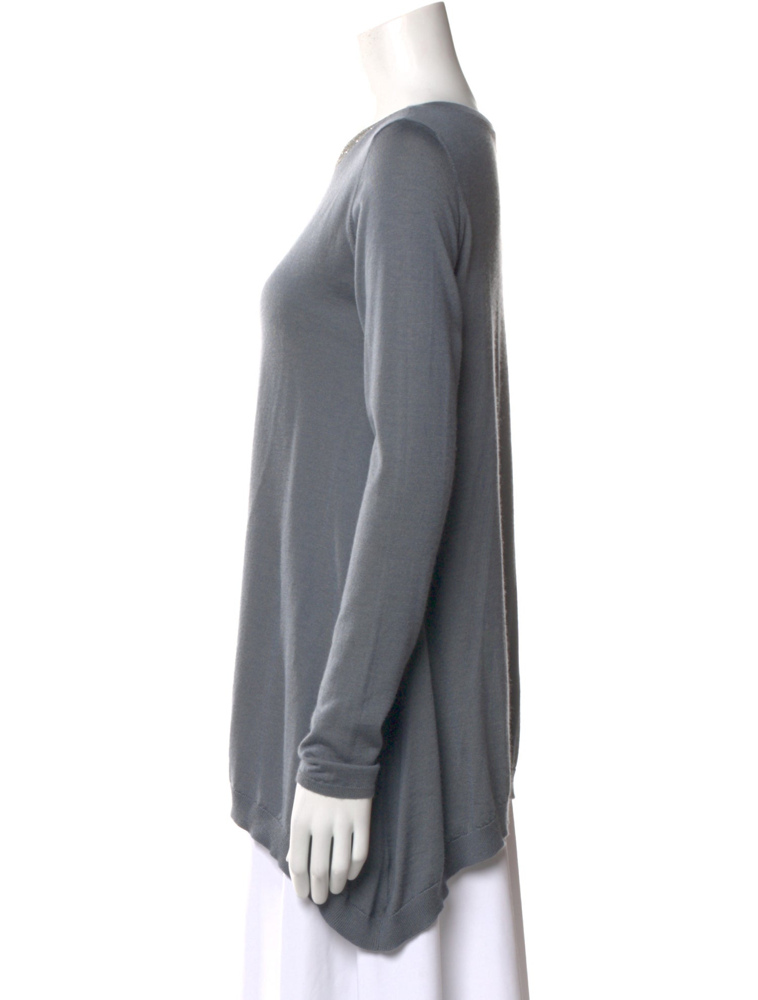 Brunello Cucinelli Cashmere V-Neck Top