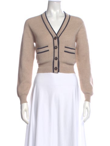 Pre-owned Brunello Cucinelli V-neck Sweater In Neutral