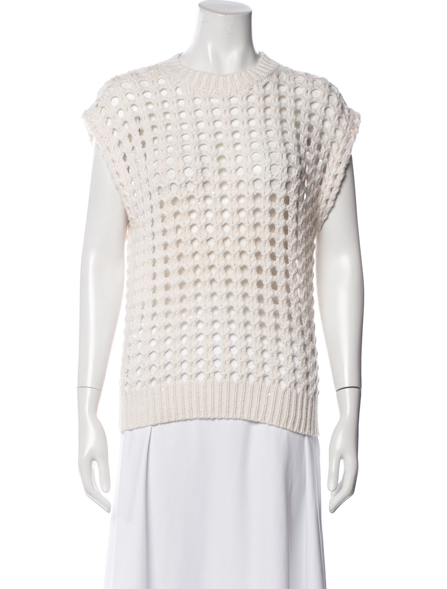 Brunello Cucinelli Cashmere Crew Neck Sweater