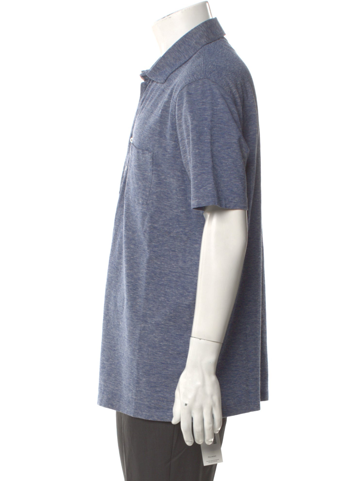 Brunello Cucinelli V-Neck Short Sleeve Polo Shirt