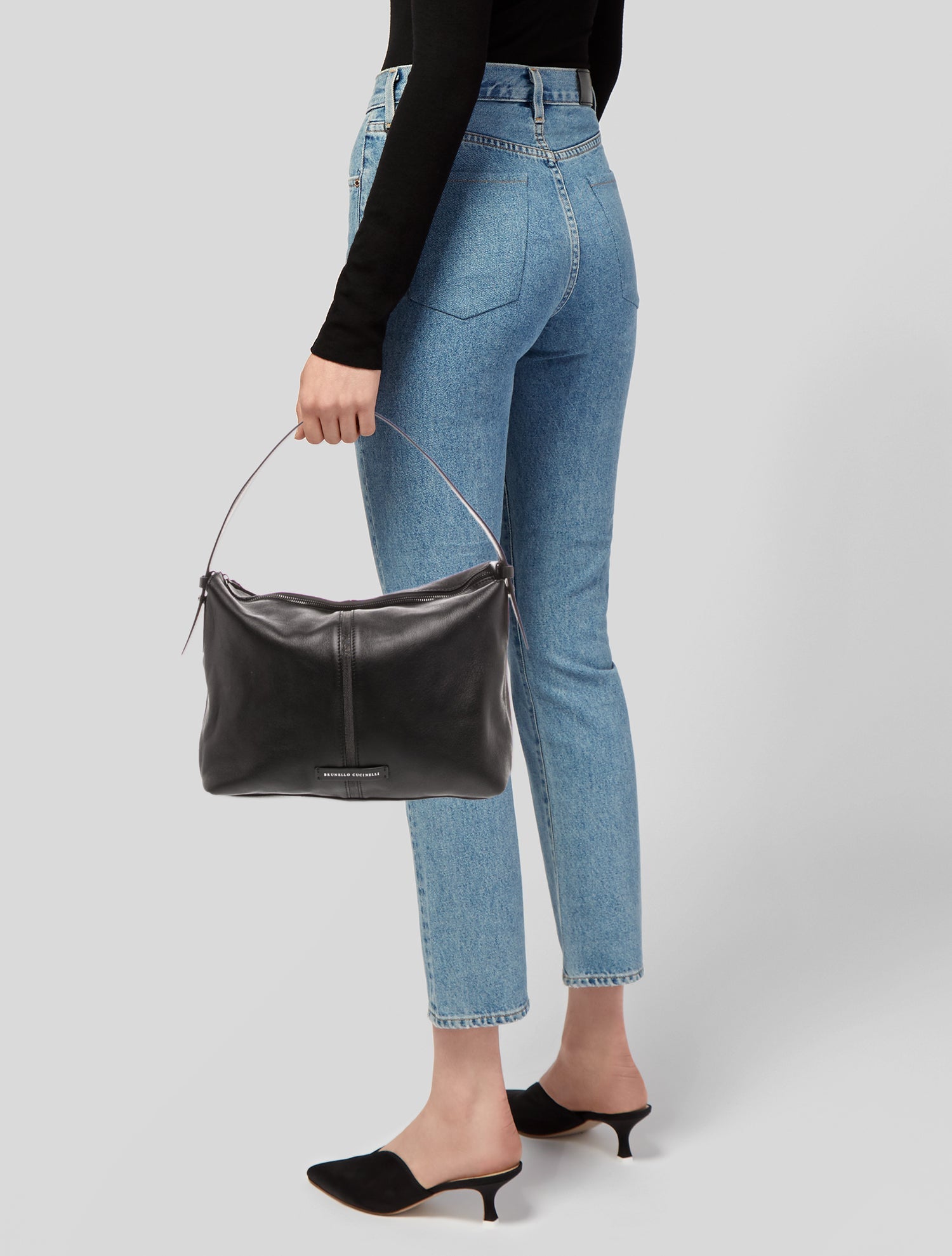 Brunello Cucinelli Leather Shoulder Bag