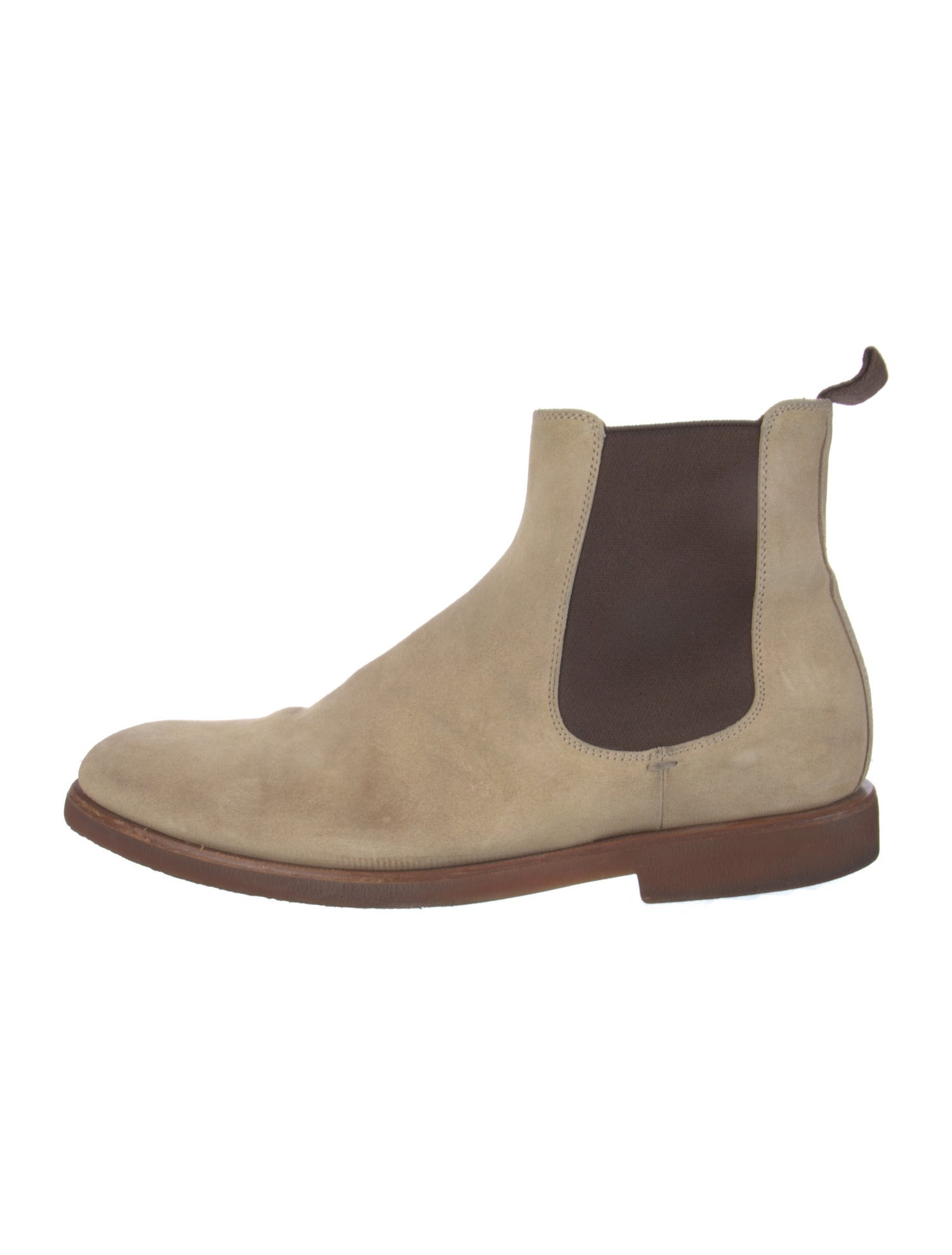 Brunello Cucinelli Suede Chelsea Boots