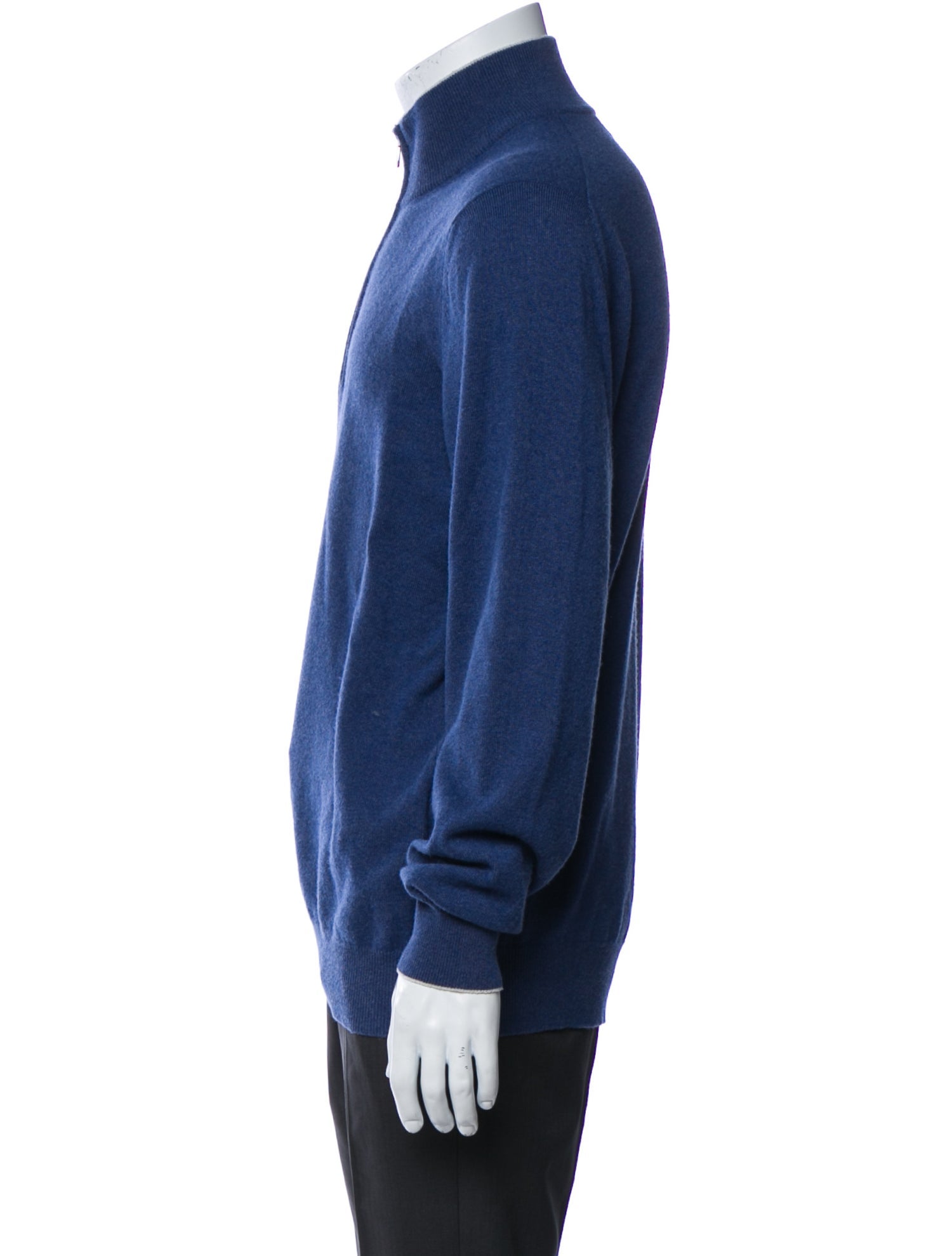 Brunello Cucinelli Cashmere Turtleneck Polo Sweater