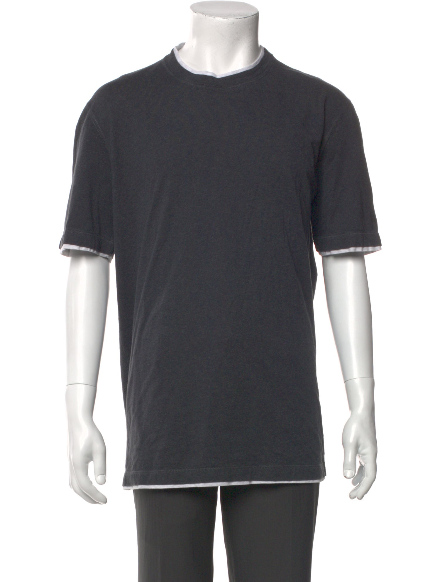 Brunello Cucinelli Crew Neck Short Sleeve T-Shirt