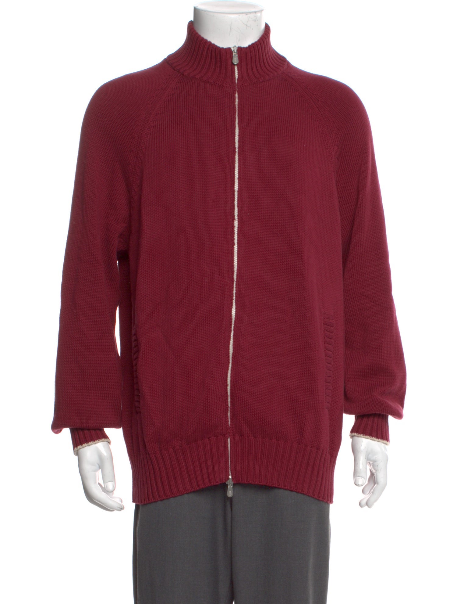 Brunello Cucinelli Turtleneck Long Sleeve Cardigan