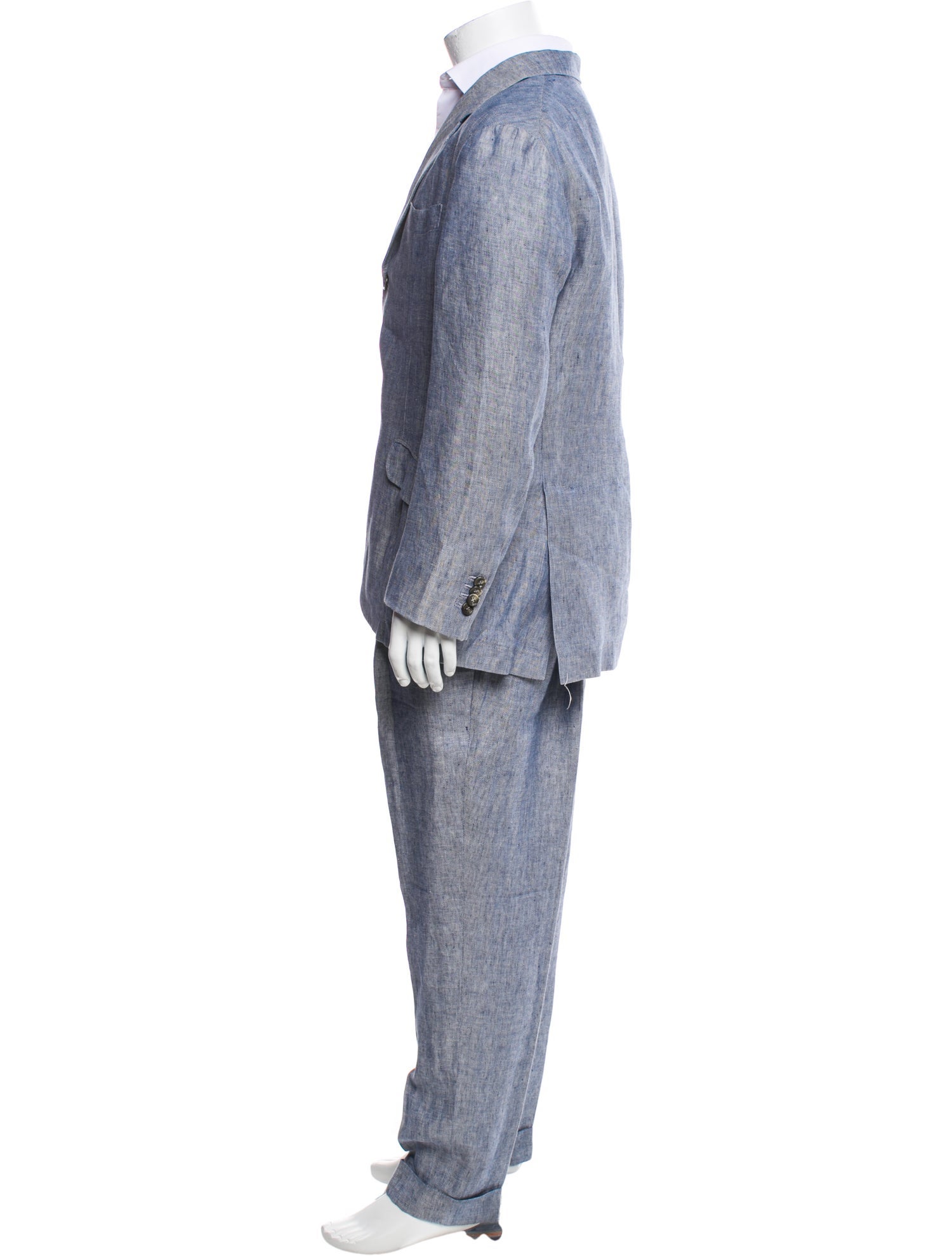Brunello Cucinelli Hemp Two-Piece Suit