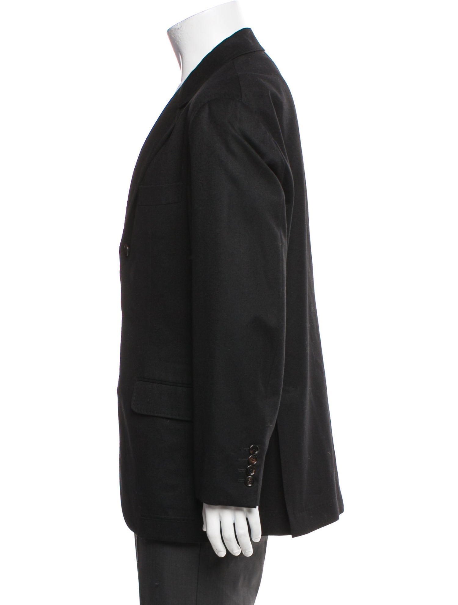 Brunello Cucinelli Leather Trim Embellishment Blazer