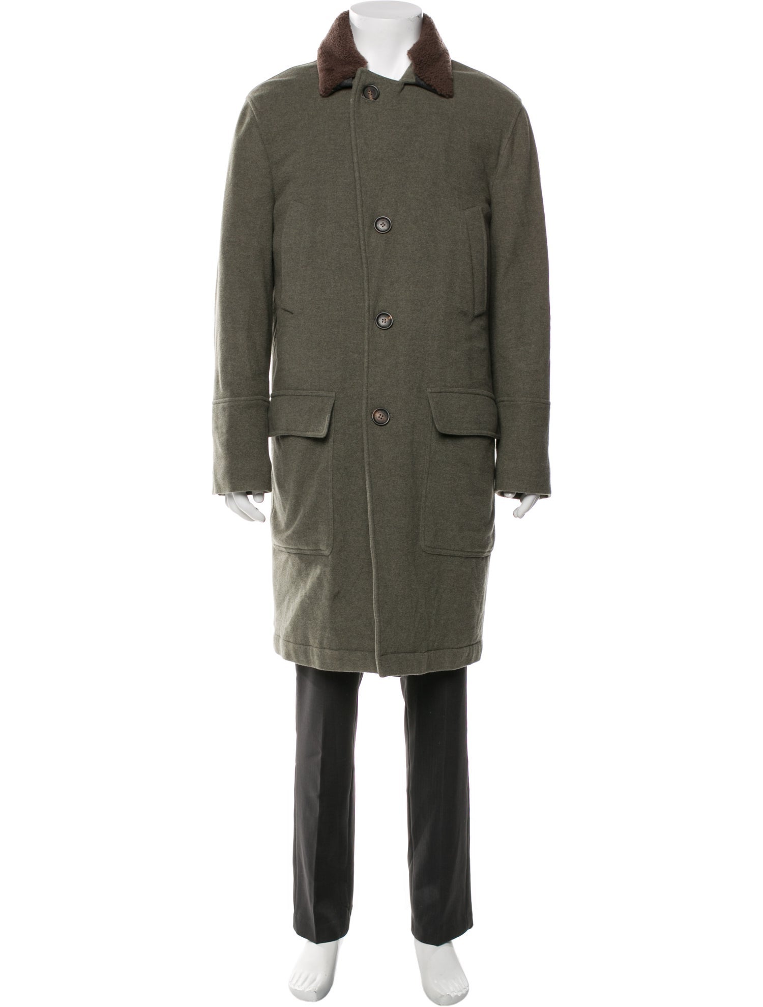 Brunello Cucinelli Wool Overcoat
