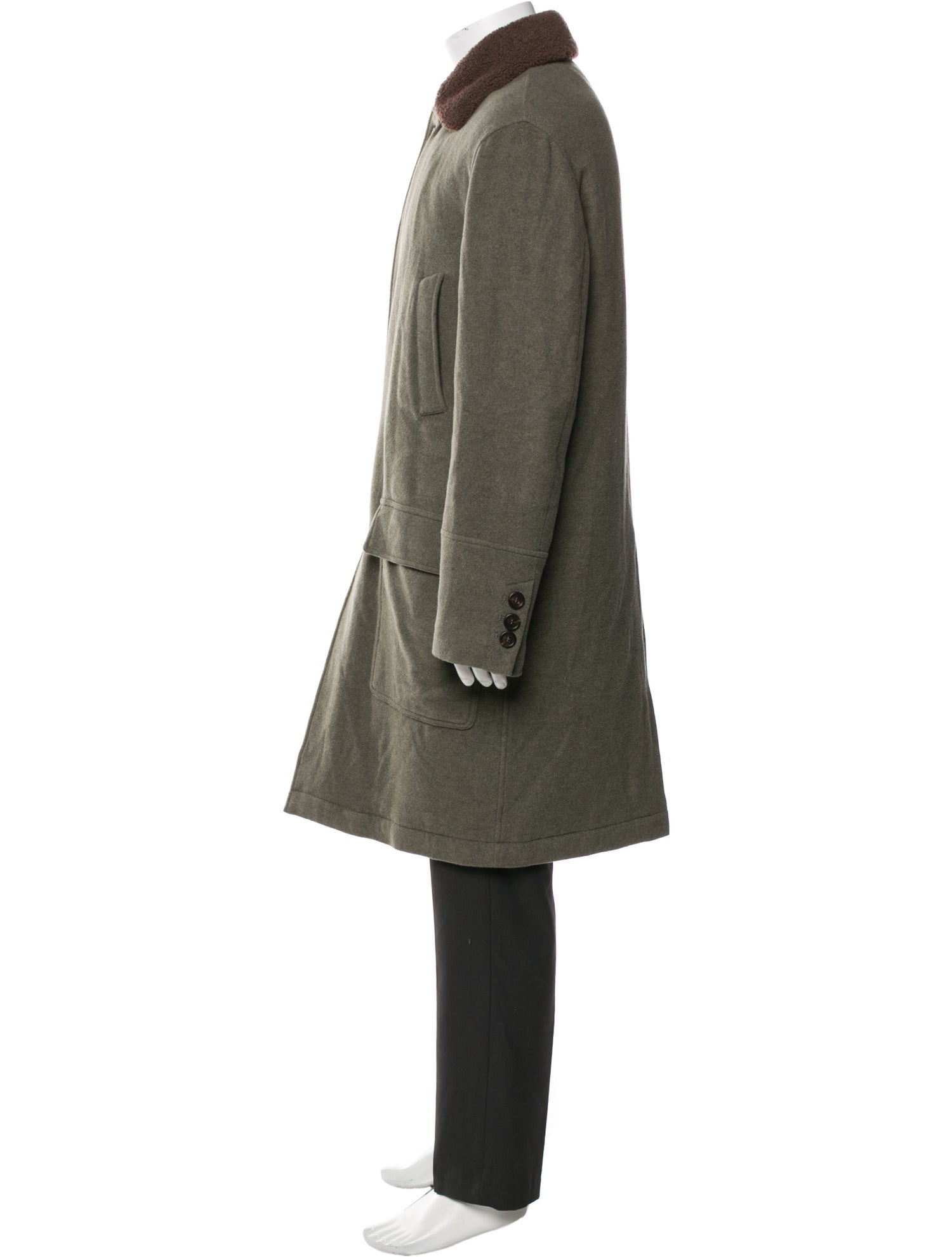 Brunello Cucinelli Wool Overcoat