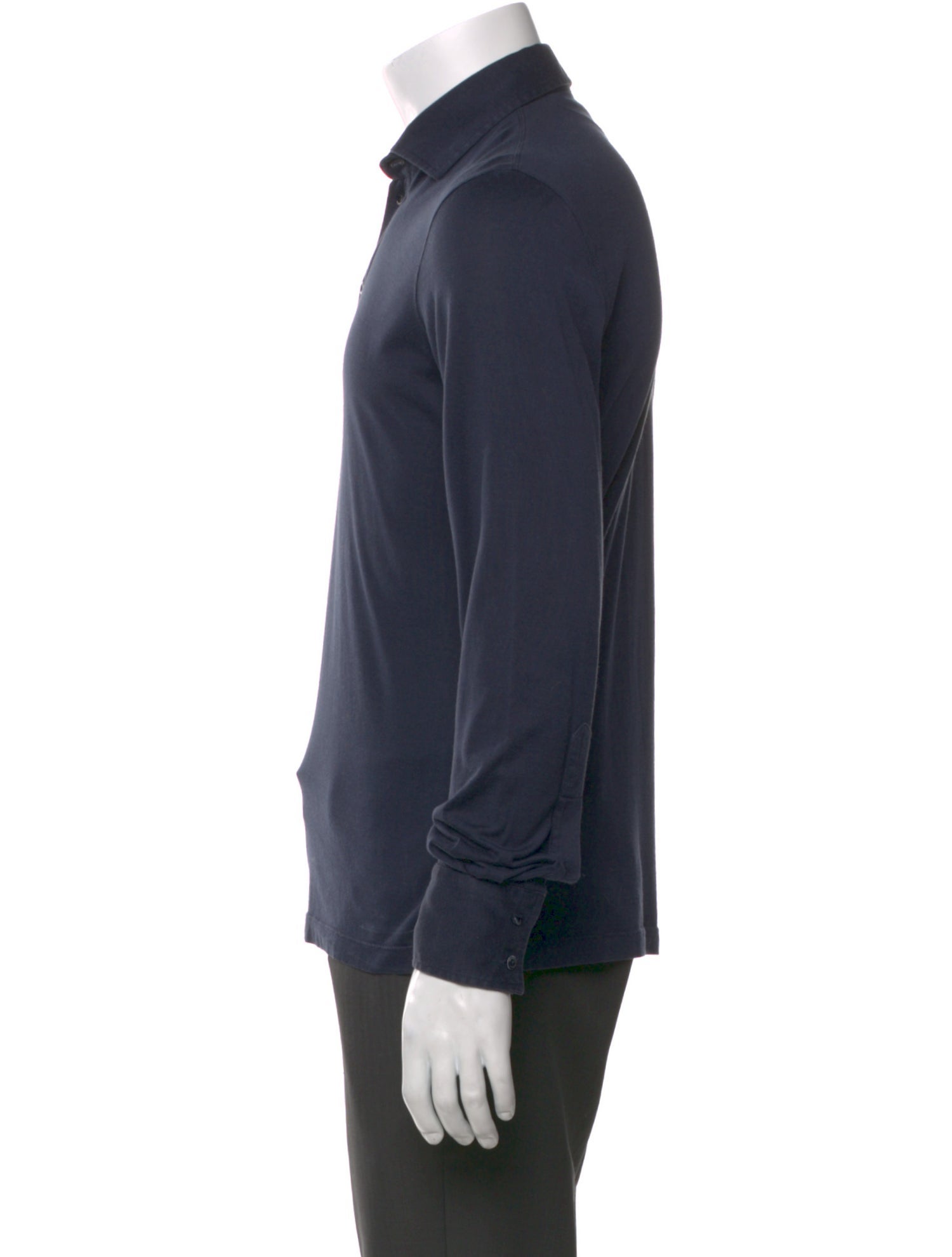 Brunello Cucinelli Silk Collar Polo Shirt