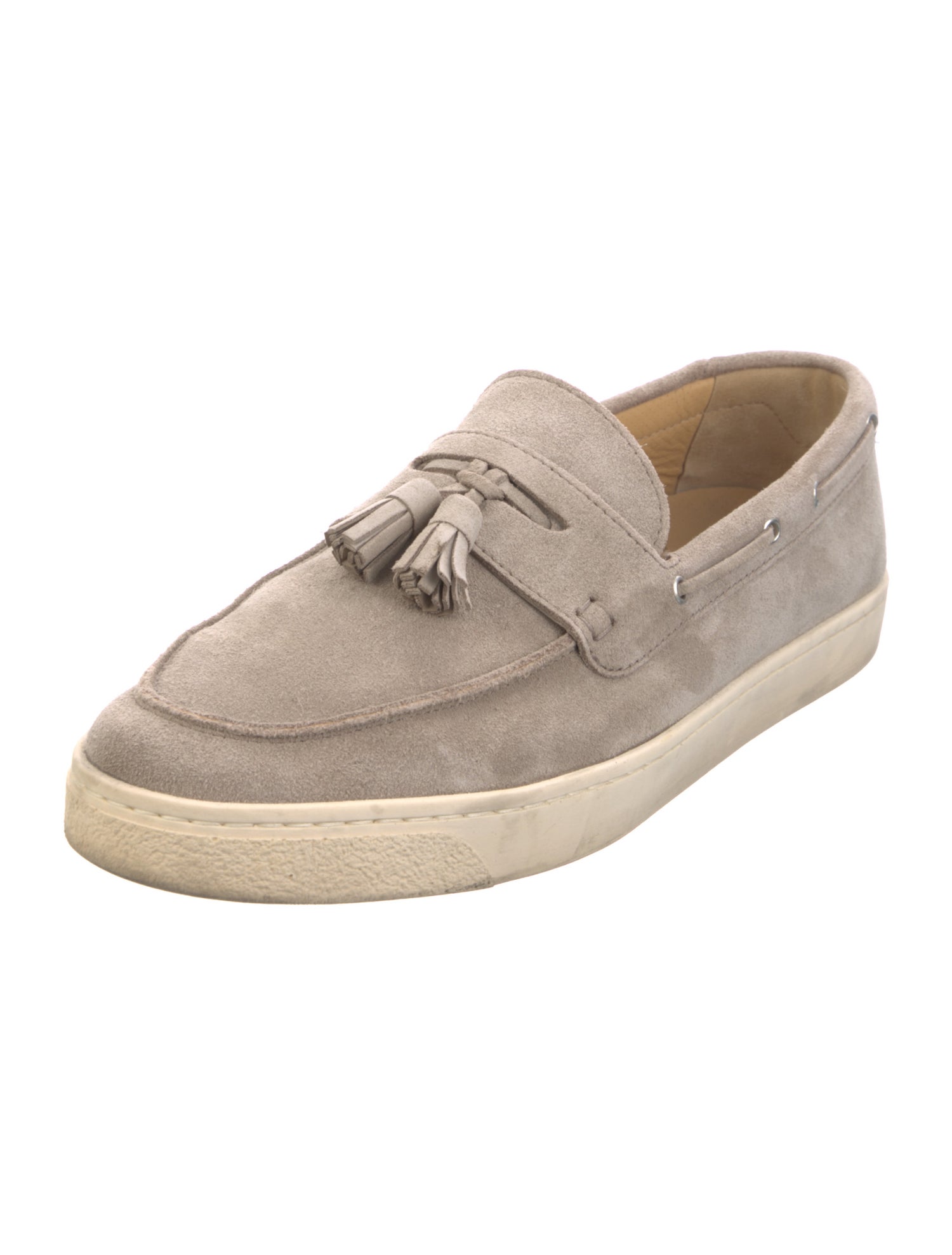 Brunello Cucinelli Suede Boat Shoes