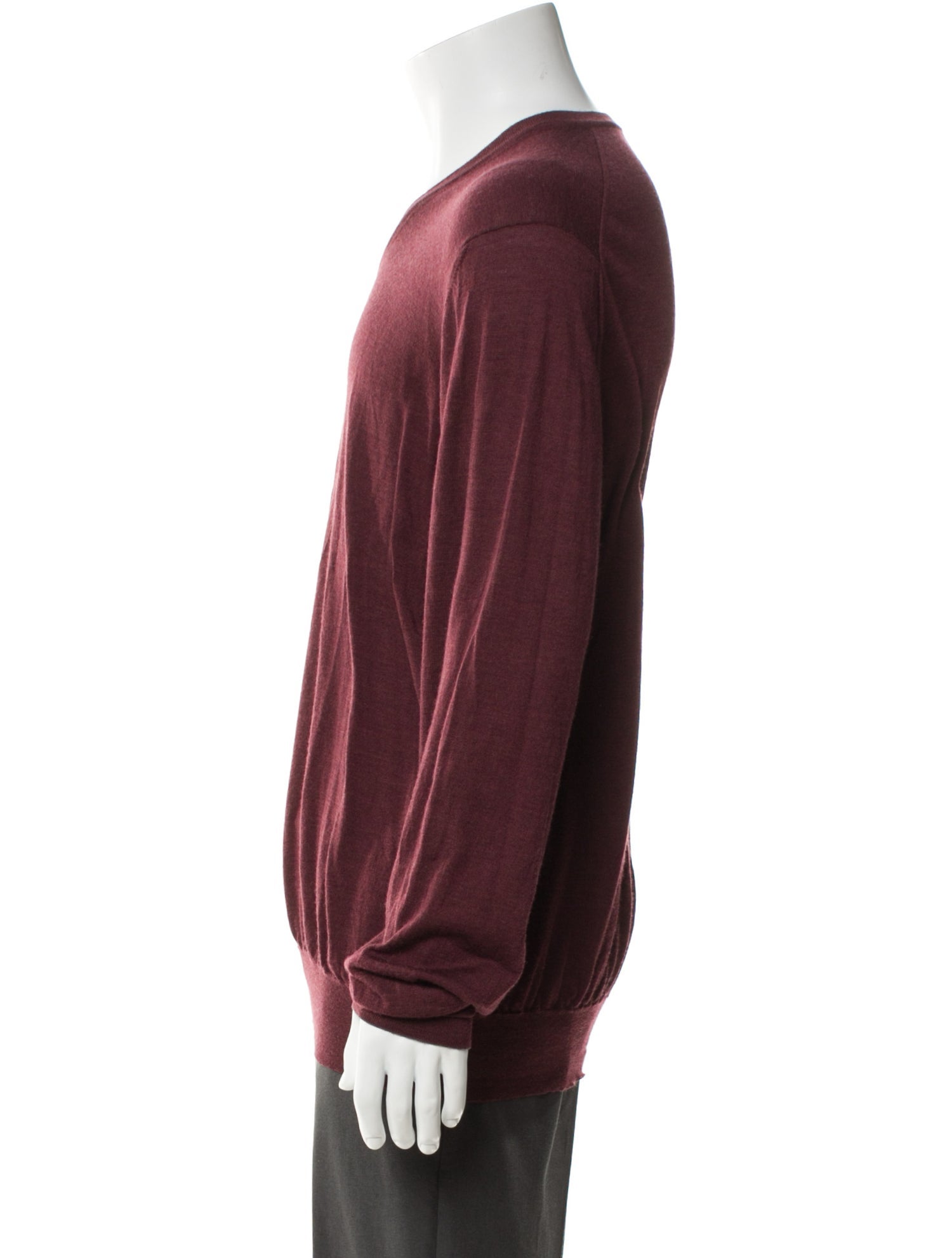 Brunello Cucinelli Wool V-Neck Pullover