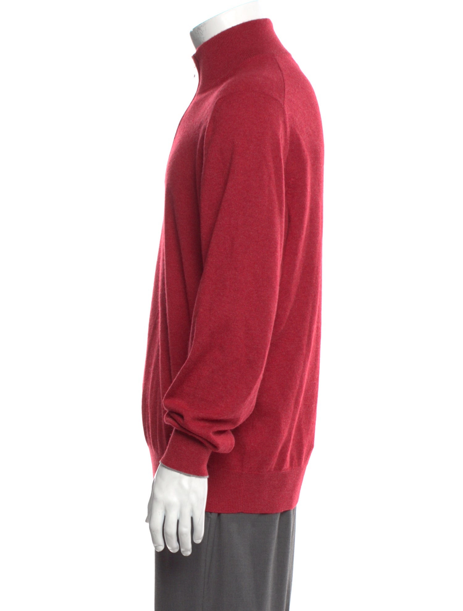 Brunello Cucinelli Cashmere Turtleneck Polo Sweater