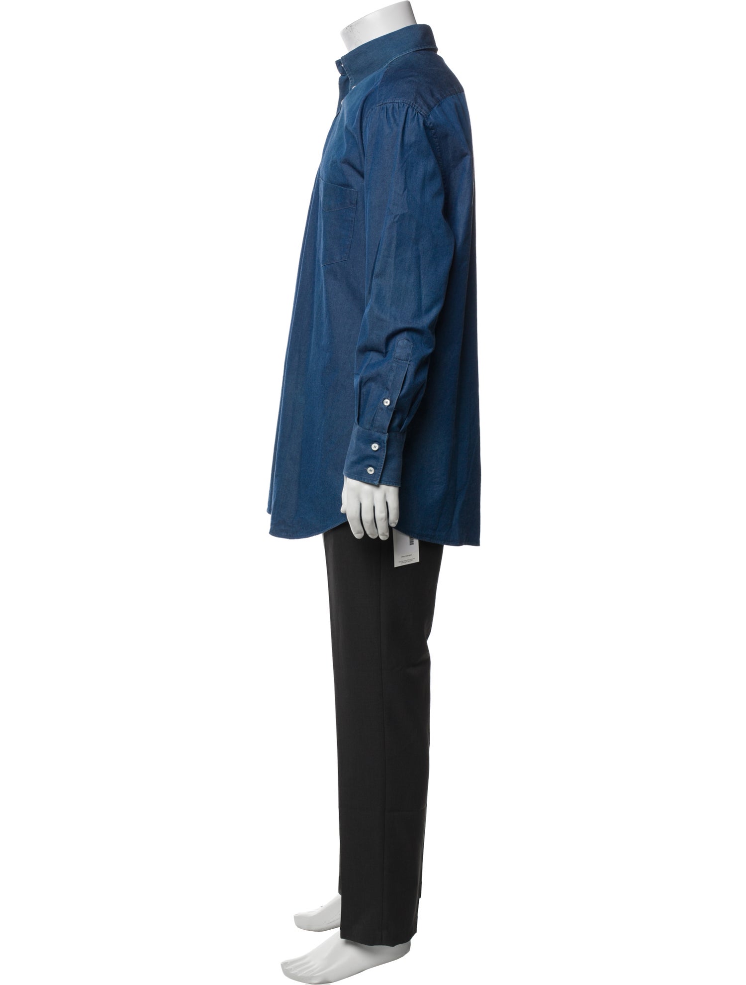 Brunello Cucinelli Long Sleeve Denim Shirt