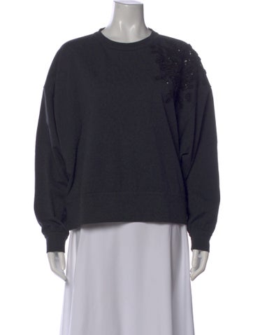 Pre-owned Brunello Cucinelli Crew Neck Long Sleeve Sweatshirt W/ Tags In Blue