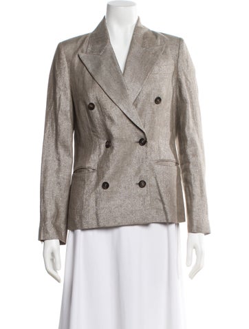 Pre-owned Brunello Cucinelli Linen Blazer