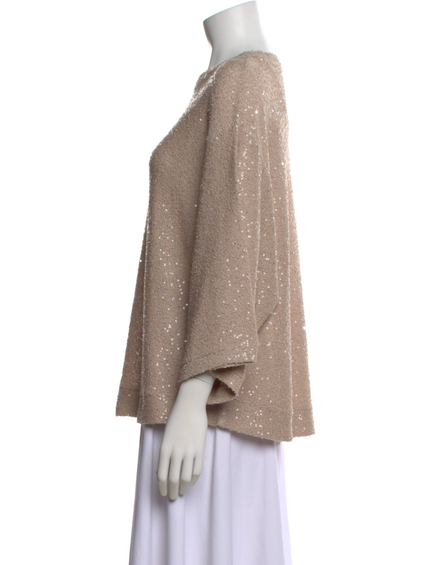 Brunello Cucinelli Linen Patterned Top w/ Tags