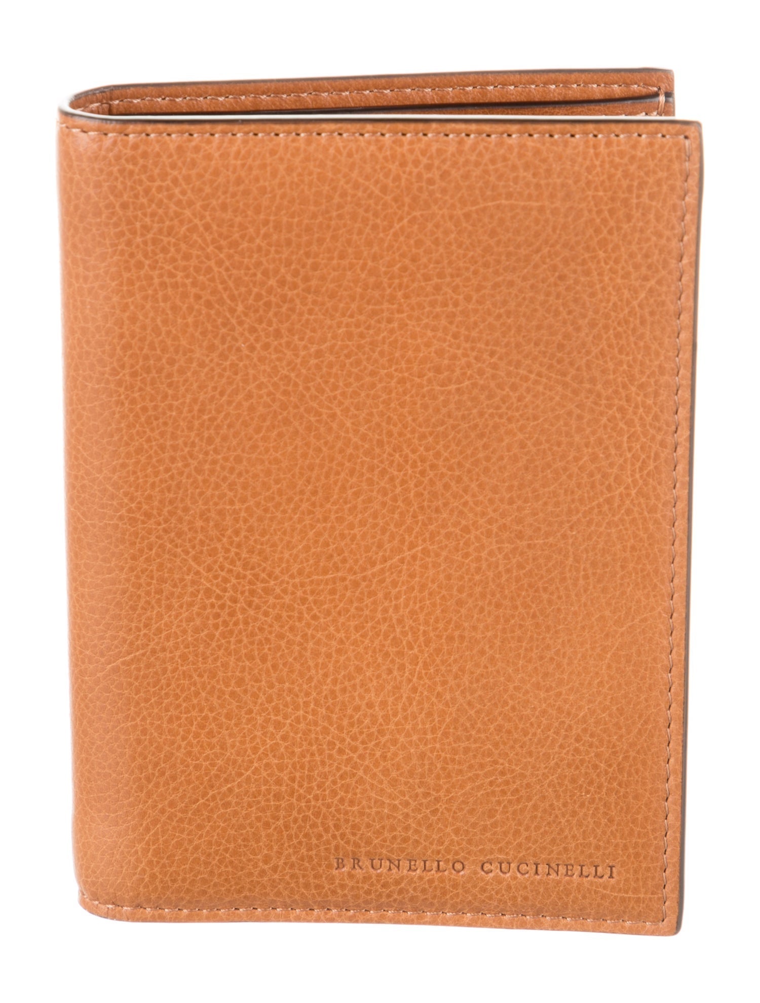 Brunello Cucinelli Leather Bifold Wallet w/ Tags