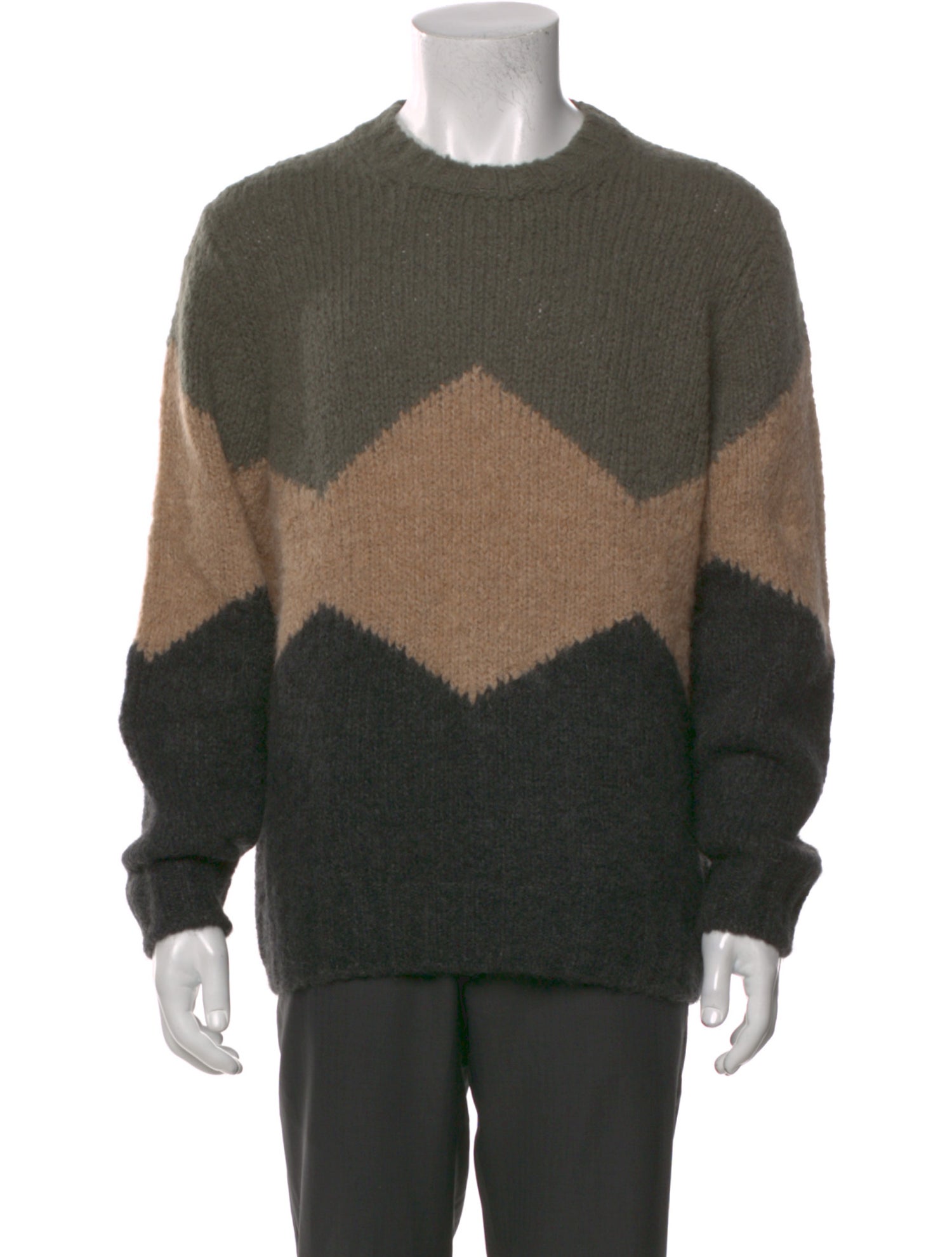 Brunello Cucinelli Alpaca Crew Neck Pullover