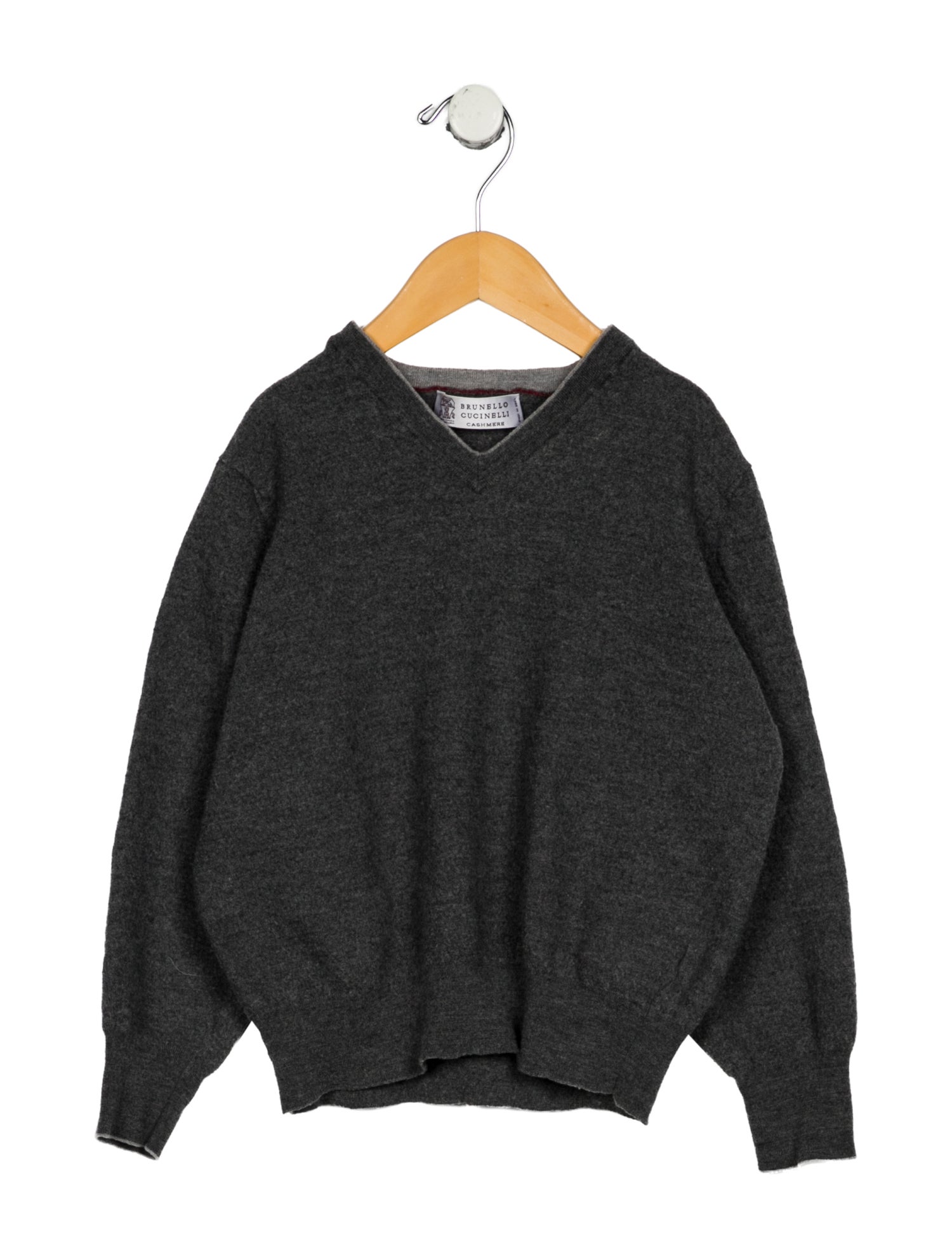 Brunello Cucinelli Toddler Boys Branded Sweater