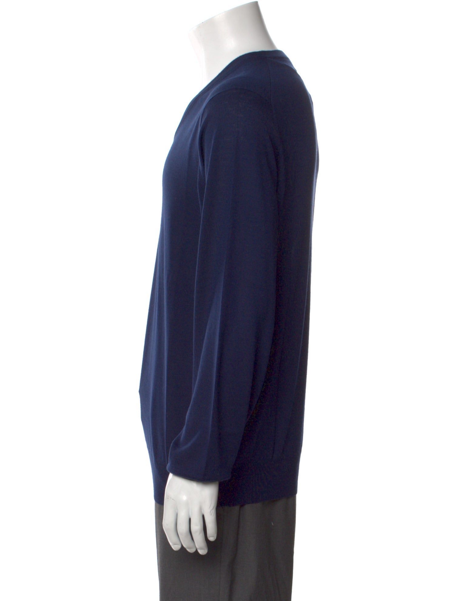 Brunello Cucinelli Virgin Wool V-Neck Pullover