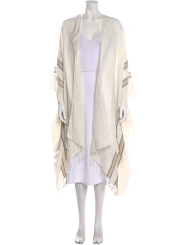 Pre-owned Brunello Cucinelli Linen Colorblock Pattern Sweater In Neutral