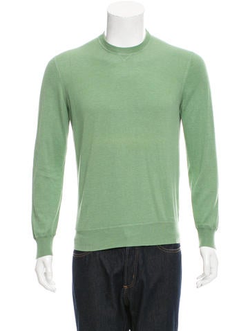 Brunello Cucinelli Crew Neck Long Sleeve Sweater