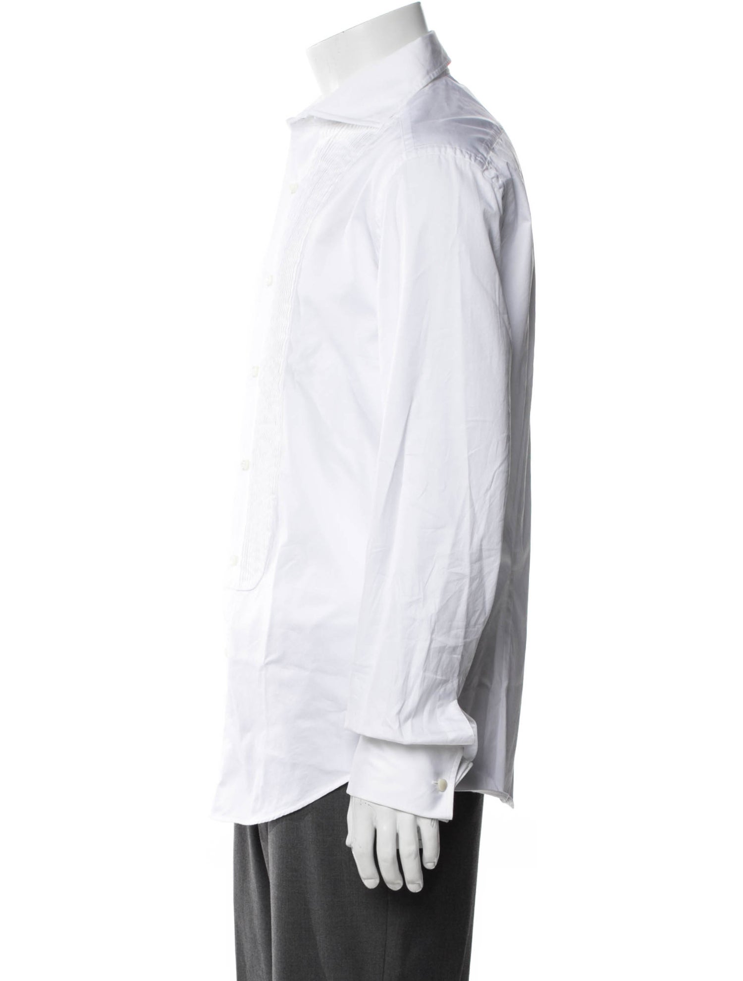 Brunello Cucinelli Long Sleeve Tuxedo Shirt w/ Tags