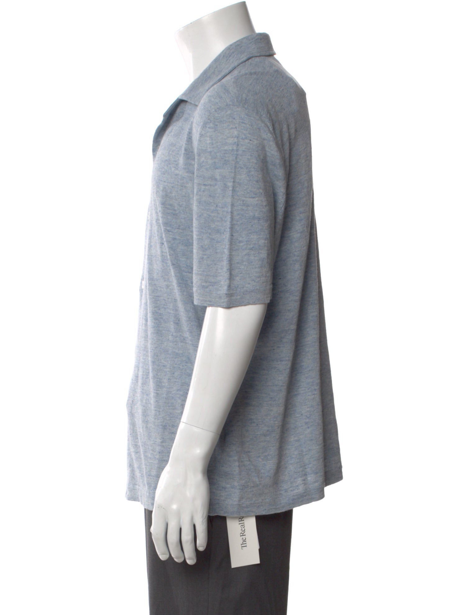 Brunello Cucinelli Linen Collar Polo Sweater w/ Tags