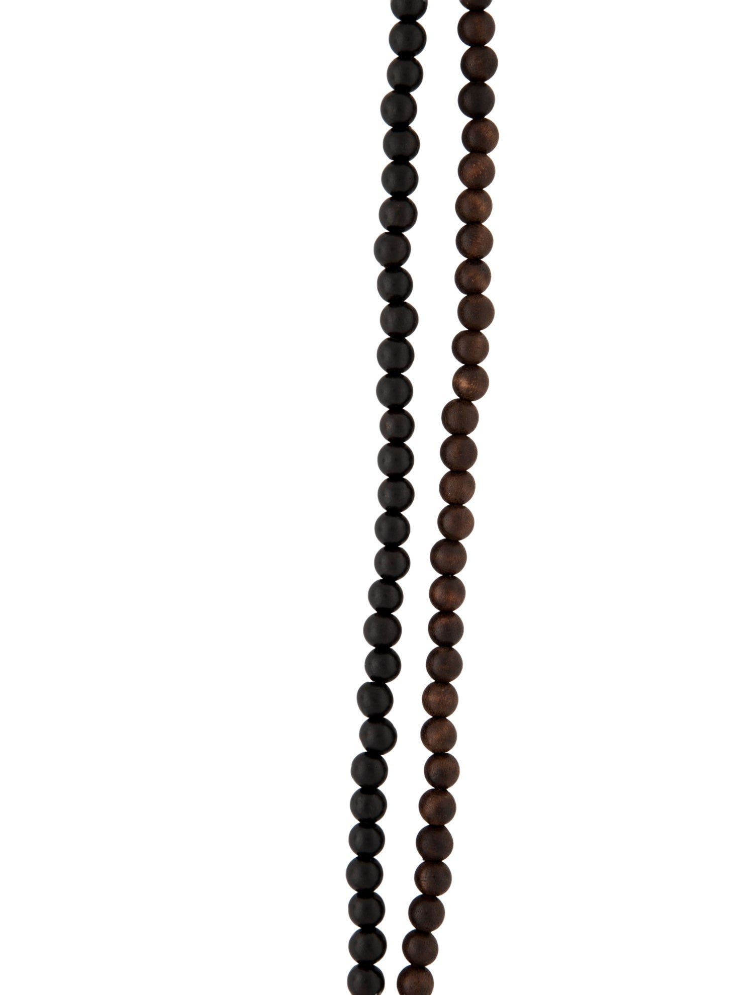 Brunello Cucinelli Multi-Monili Bead & Wood Bead Strand Necklace